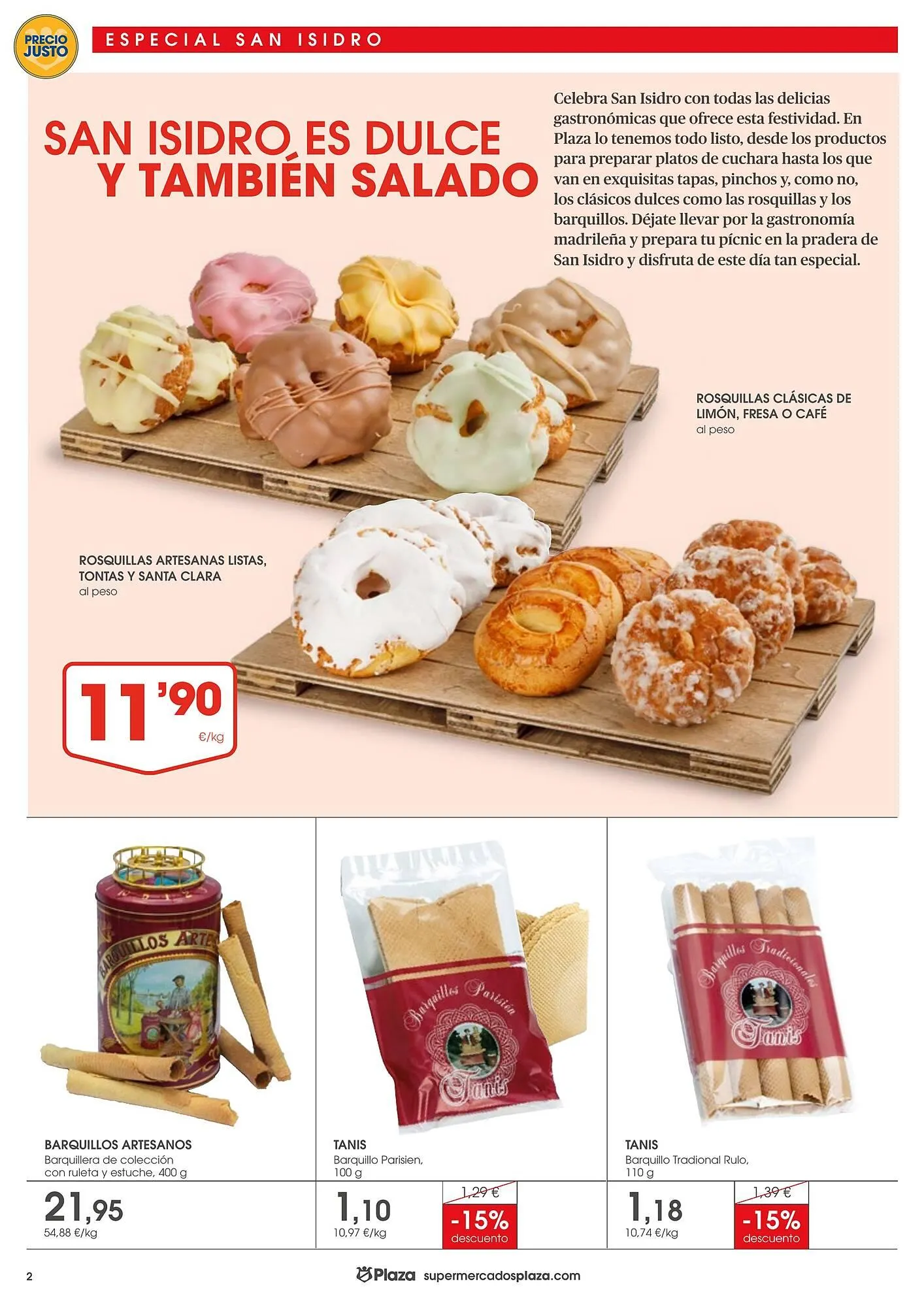 Catálogo de Folleto Supermercados Plaza 8 de mayo al 28 de mayo 2025 - Página 2