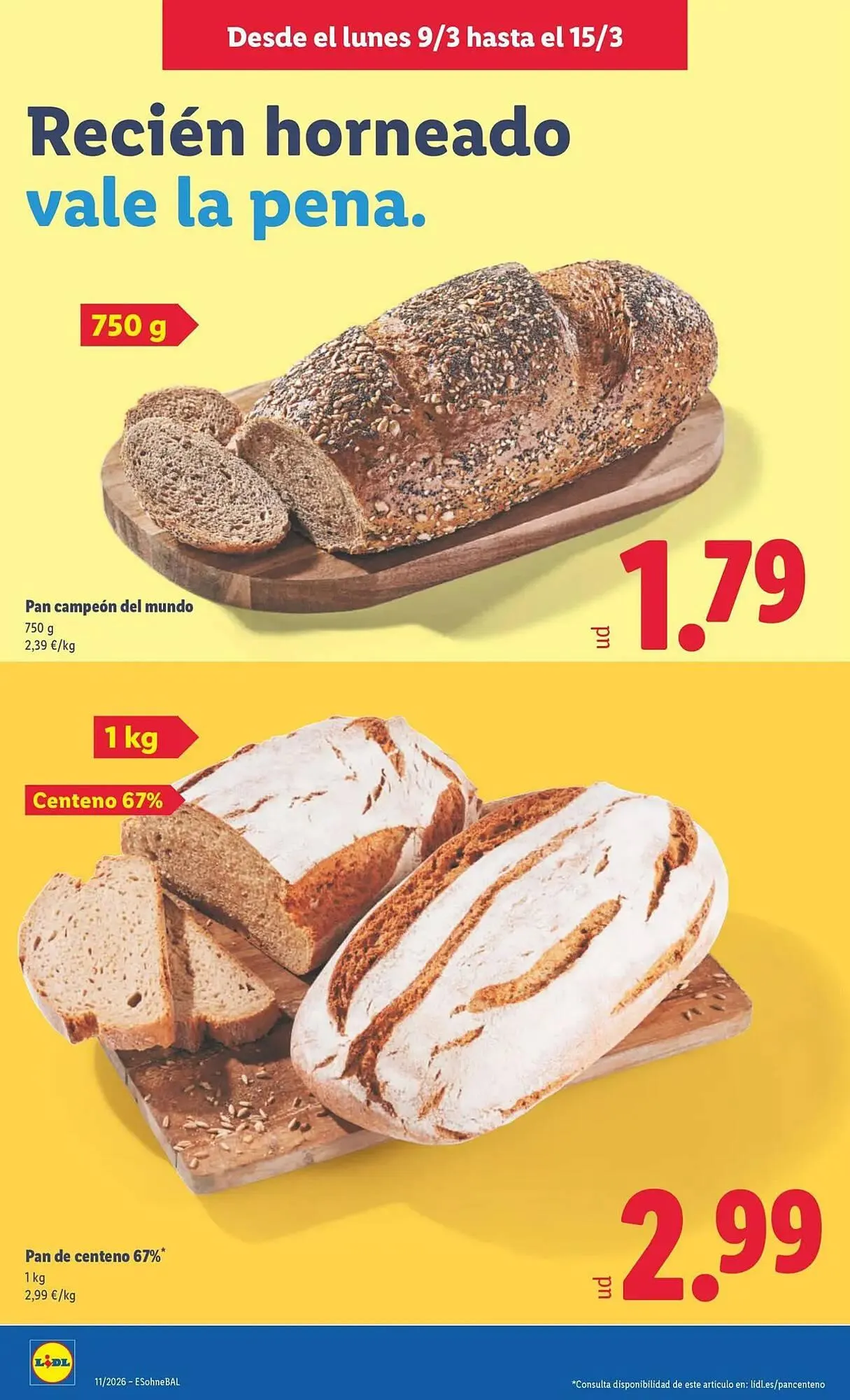 Catálogo de Catálogo Lidl 8 de marzo al 15 de marzo 2026 - Página 4