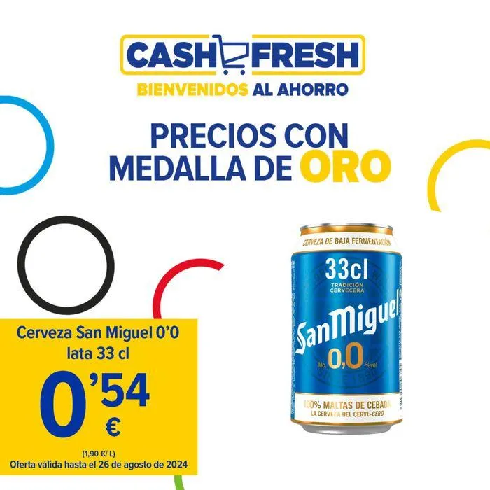 Catálogo de Catálogo Cash Fresh 9 de agosto al 26 de agosto 2024 - Página 1