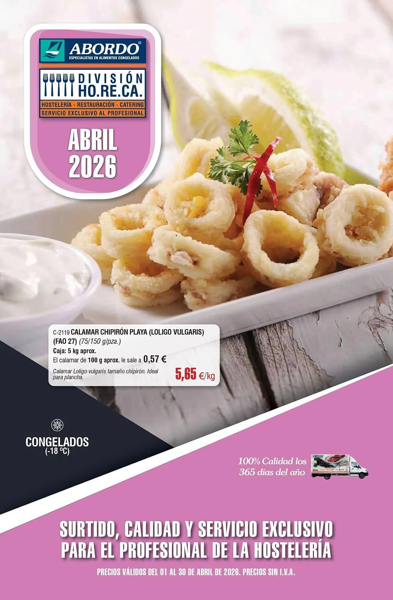 Catálogo de Folleto Abordo 1 de abril al 30 de abril 2026 - Página 1