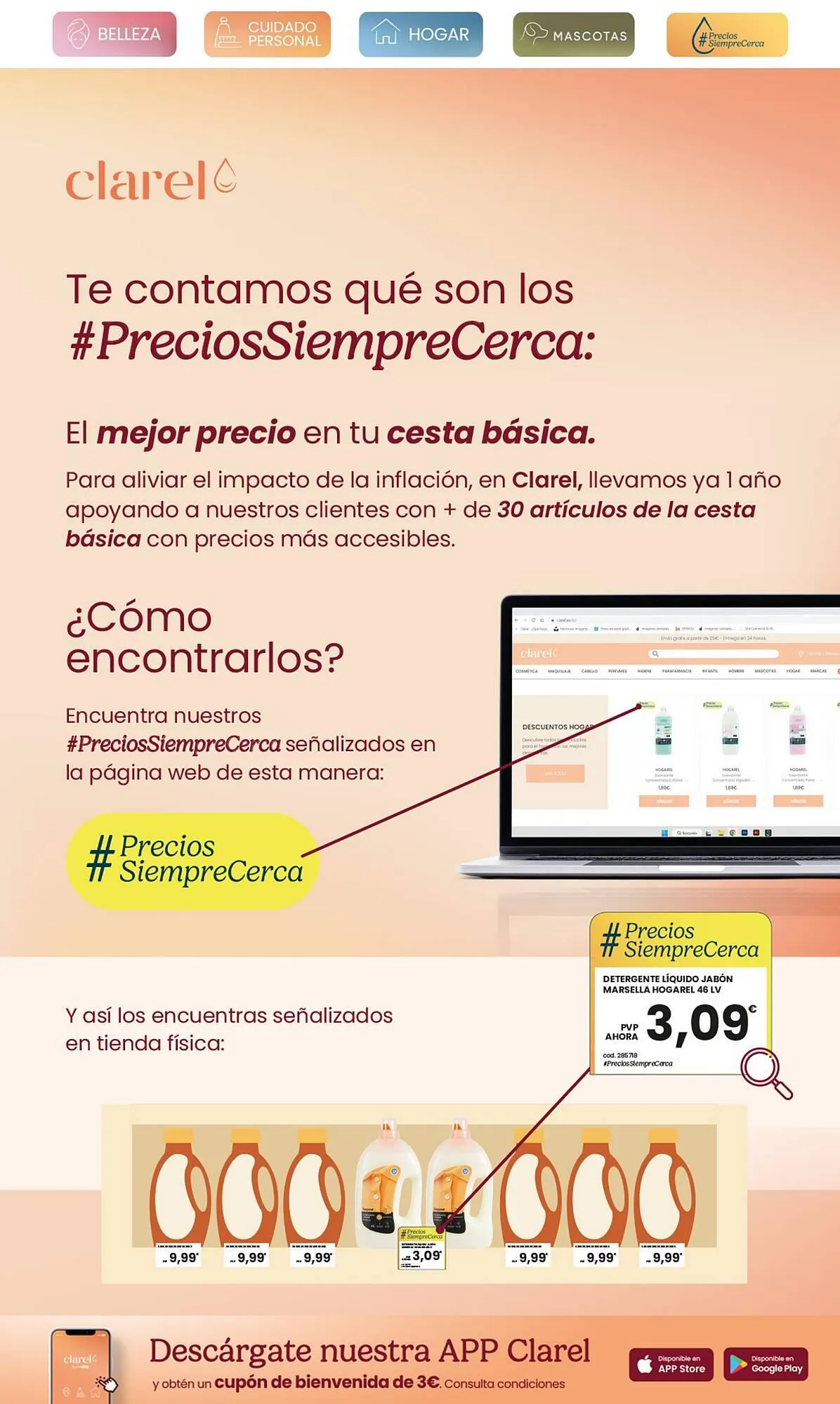 Catálogo de Folleto Clarel 6 de agosto al 26 de agosto 2025 - Página 13