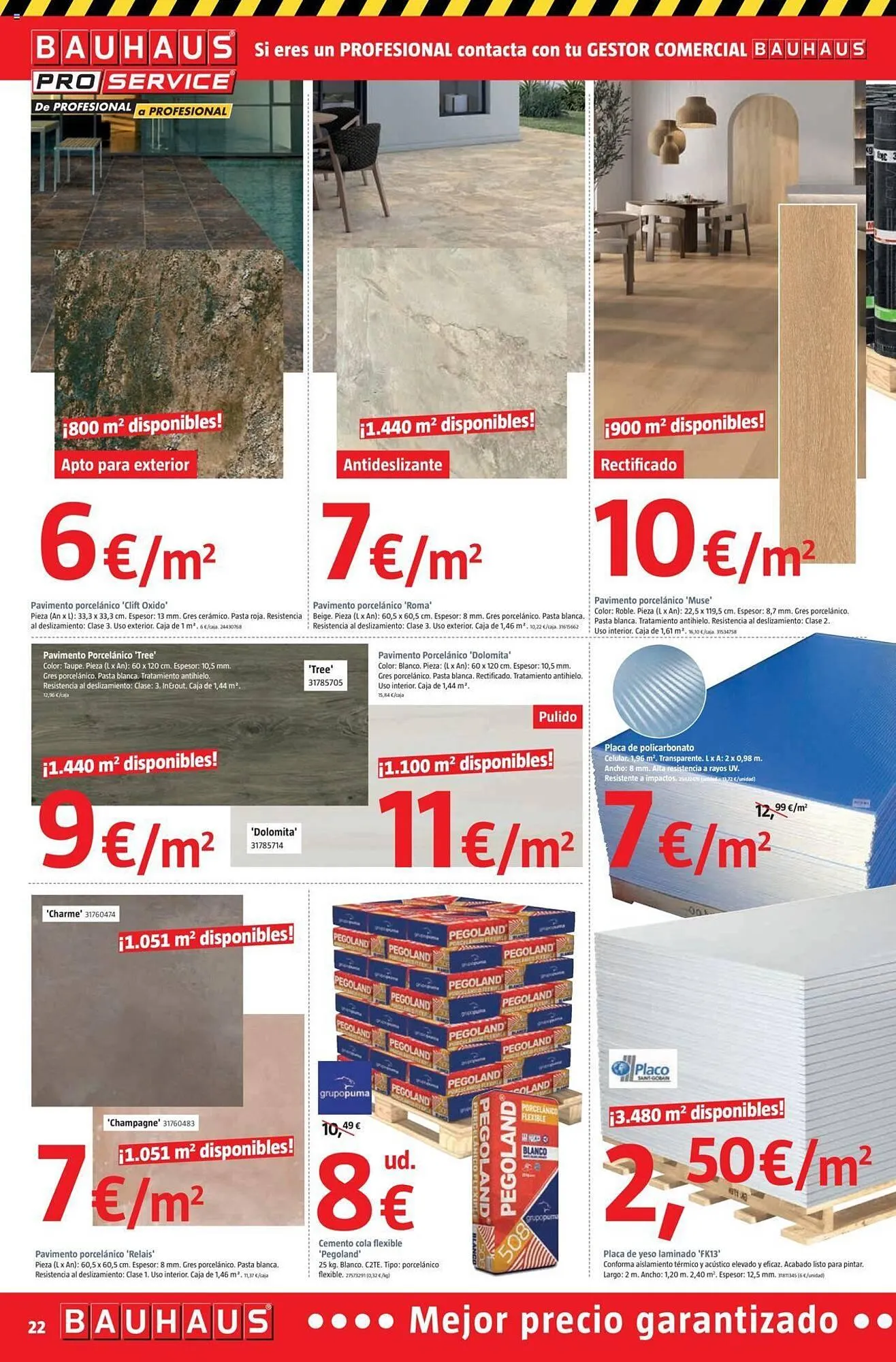 Catálogo de Folleto Bauhaus 26 de abril al 8 de mayo 2024 - Página 22