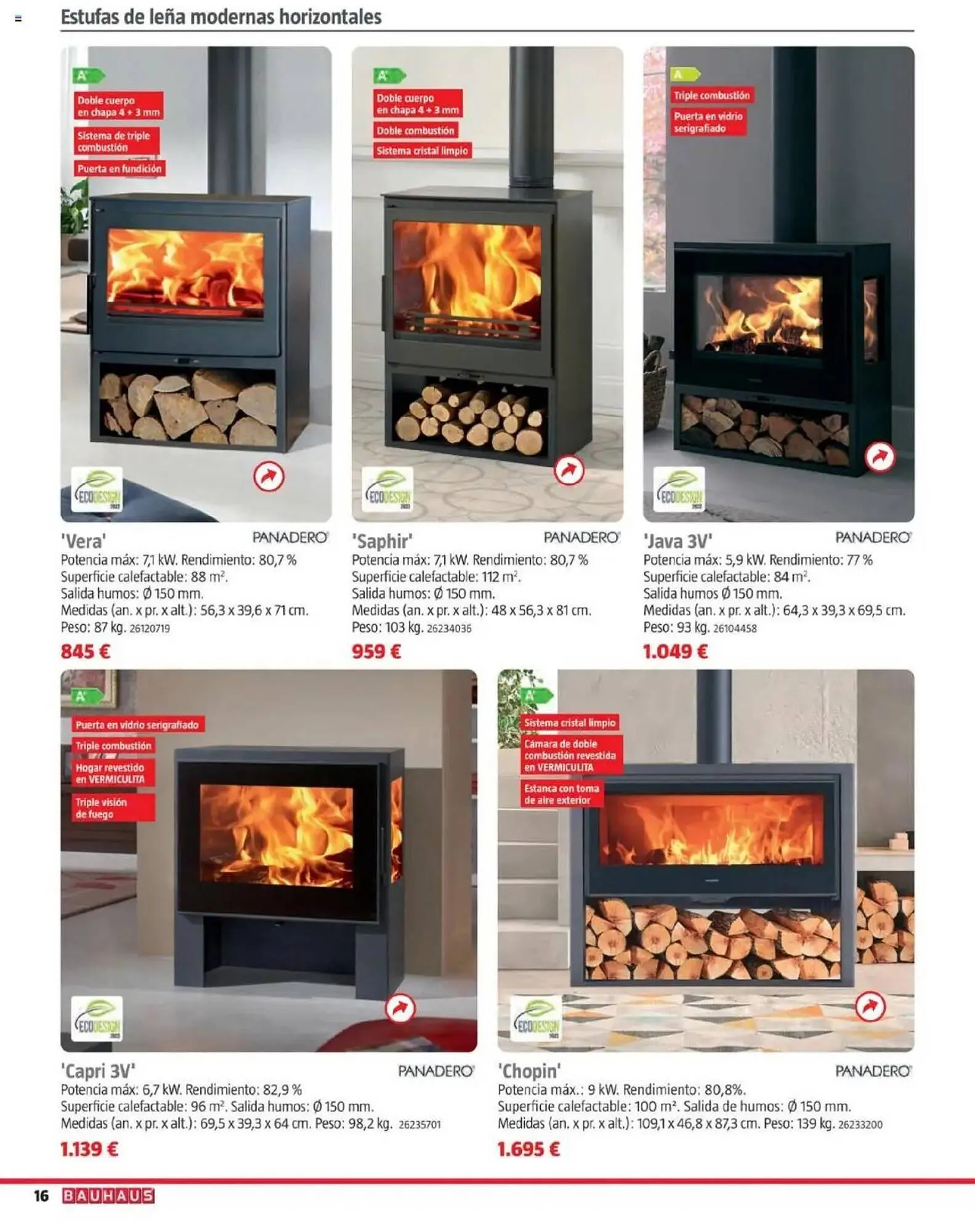 Catálogo de Catálogo Bauhaus 16 de septiembre al 17 de octubre 2025 - Página 16