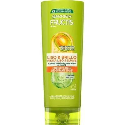 Acondicionador liso y brillo Fructis 250 ml