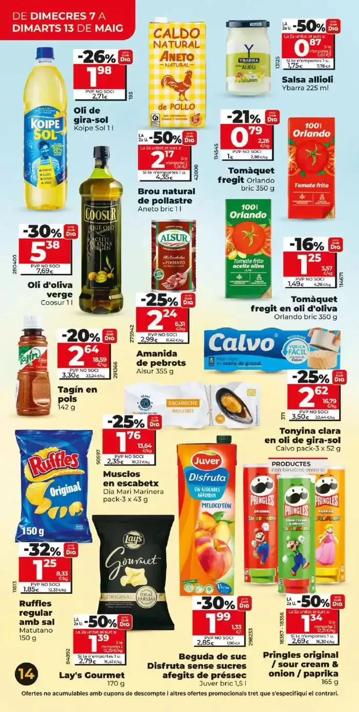 Catálogo de Estalvi en Gran del 7 al 13 de maig 7 de mayo al 13 de mayo 2025 - Página 14