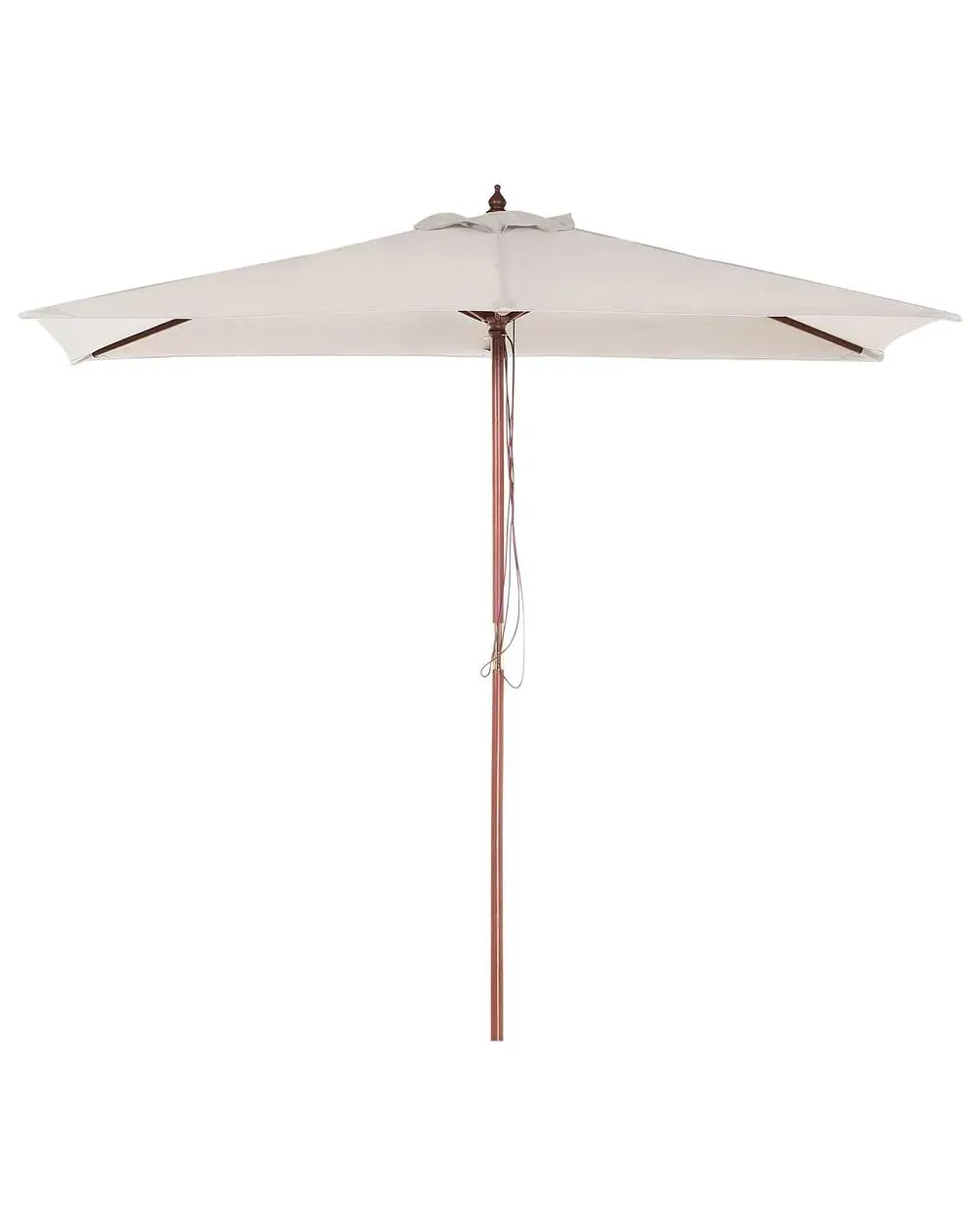Sombrilla de jardín 195 cm FLAMENCO Beige claro