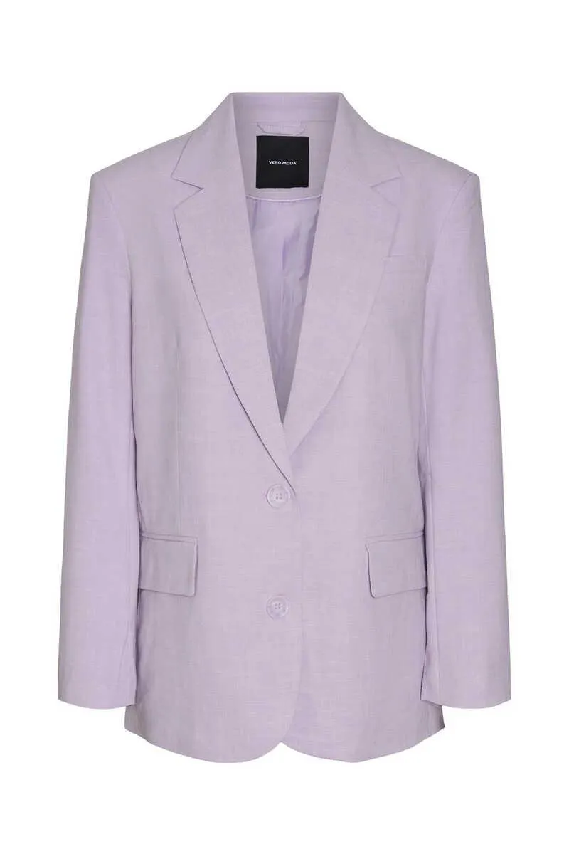 Blazer clásica de mujer talla grande