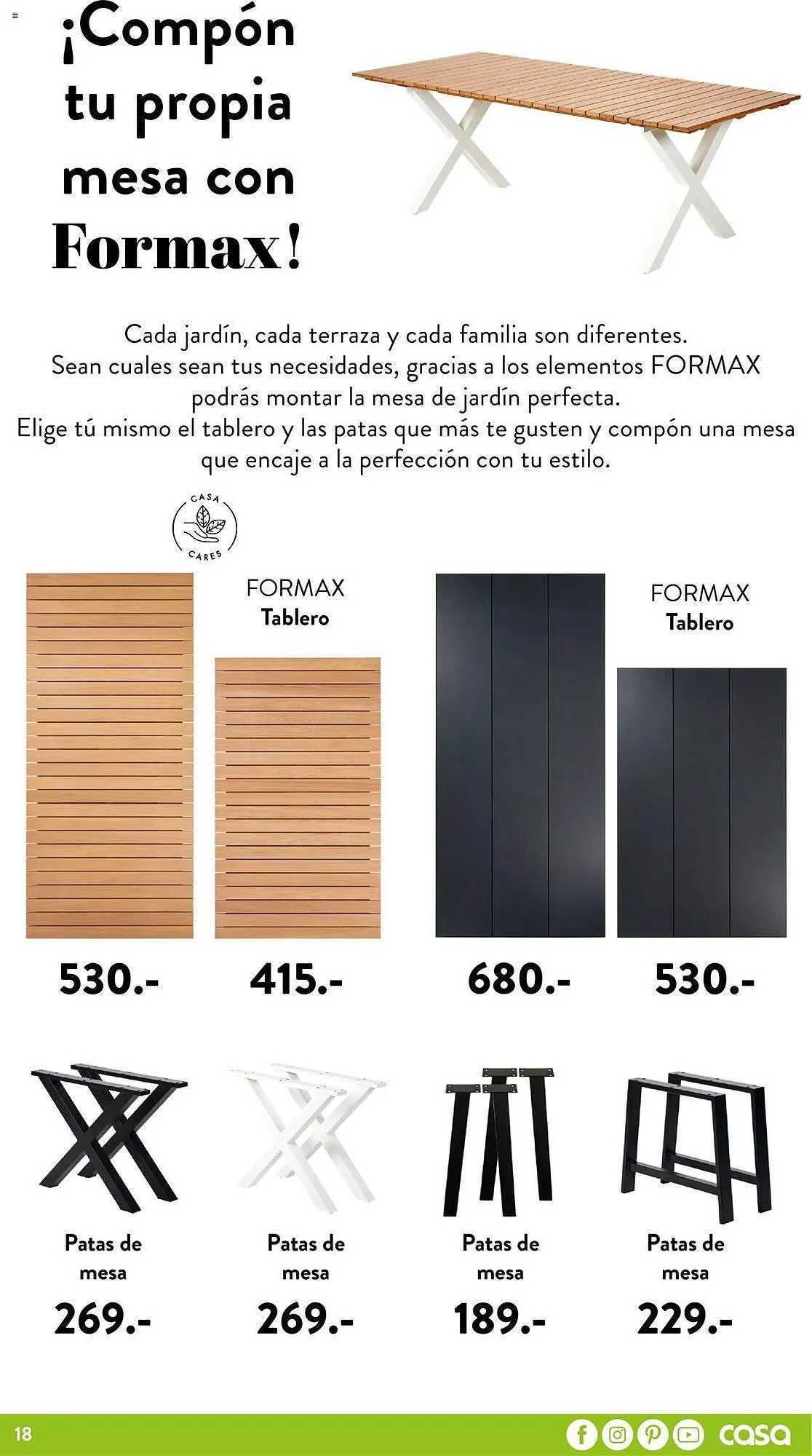 Catálogo de Folleto Casa 2 de marzo al 27 de septiembre 2023 - Página 18