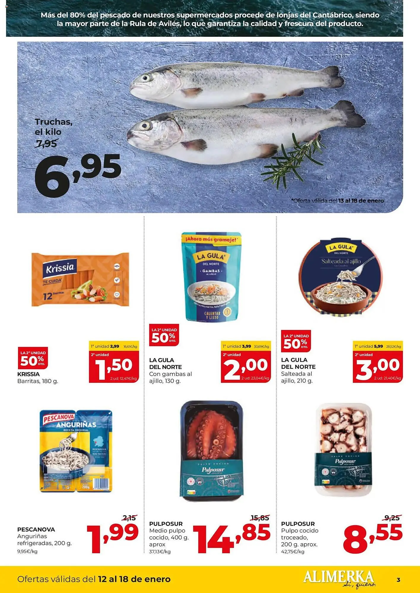Catálogo de Folleto Alimerka 12 de enero al 18 de enero 2026 - Página 3