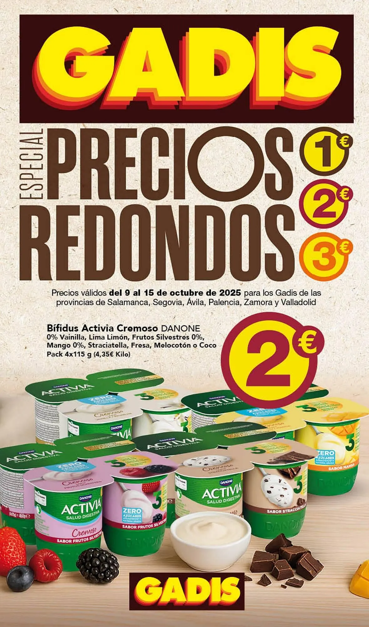 Catálogo de Folleto Gadis 9 de octubre al 15 de octubre 2025 - Página 1