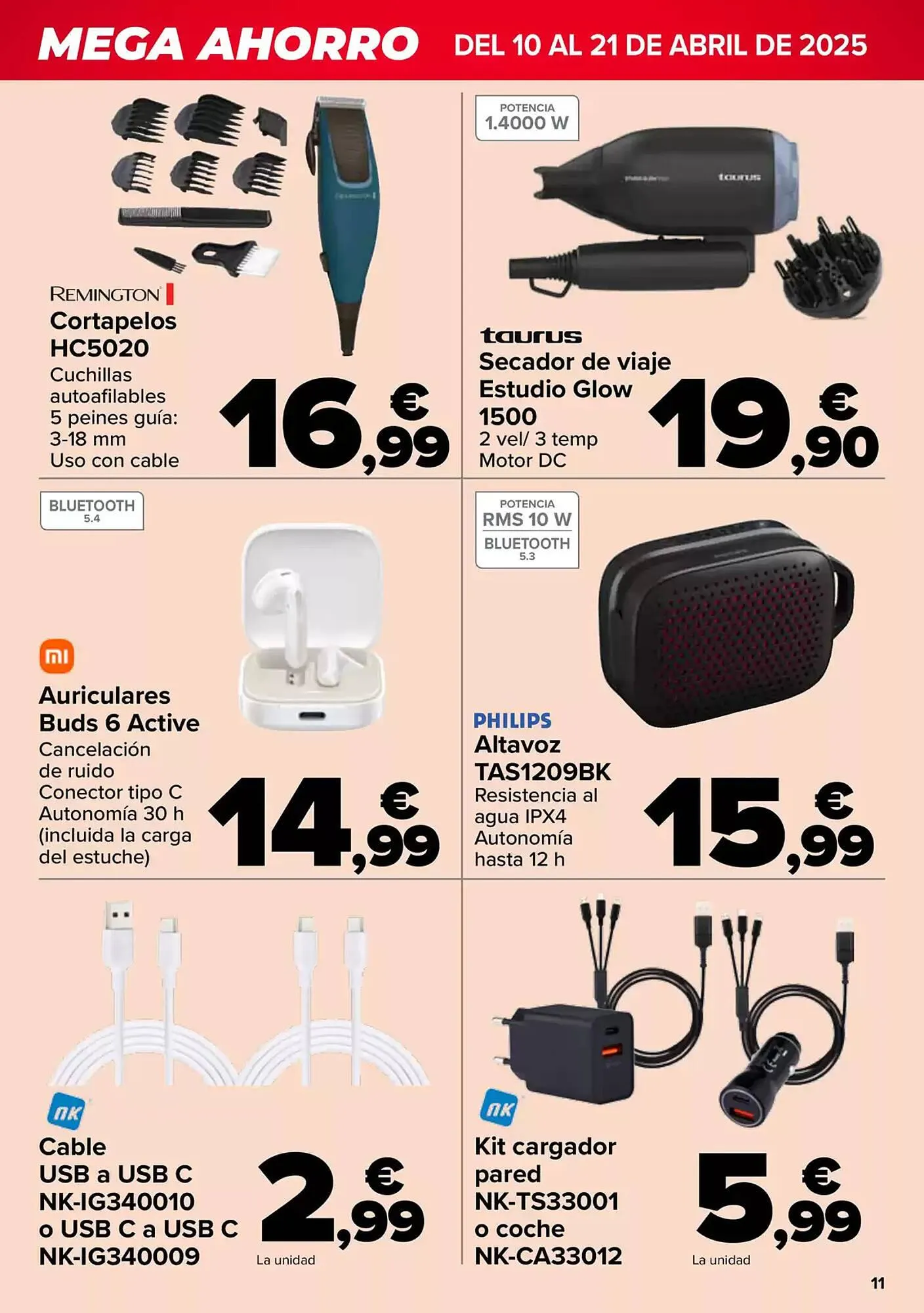 Catálogo de Folleto Carrefour 10 de abril al 21 de abril 2025 - Página 11