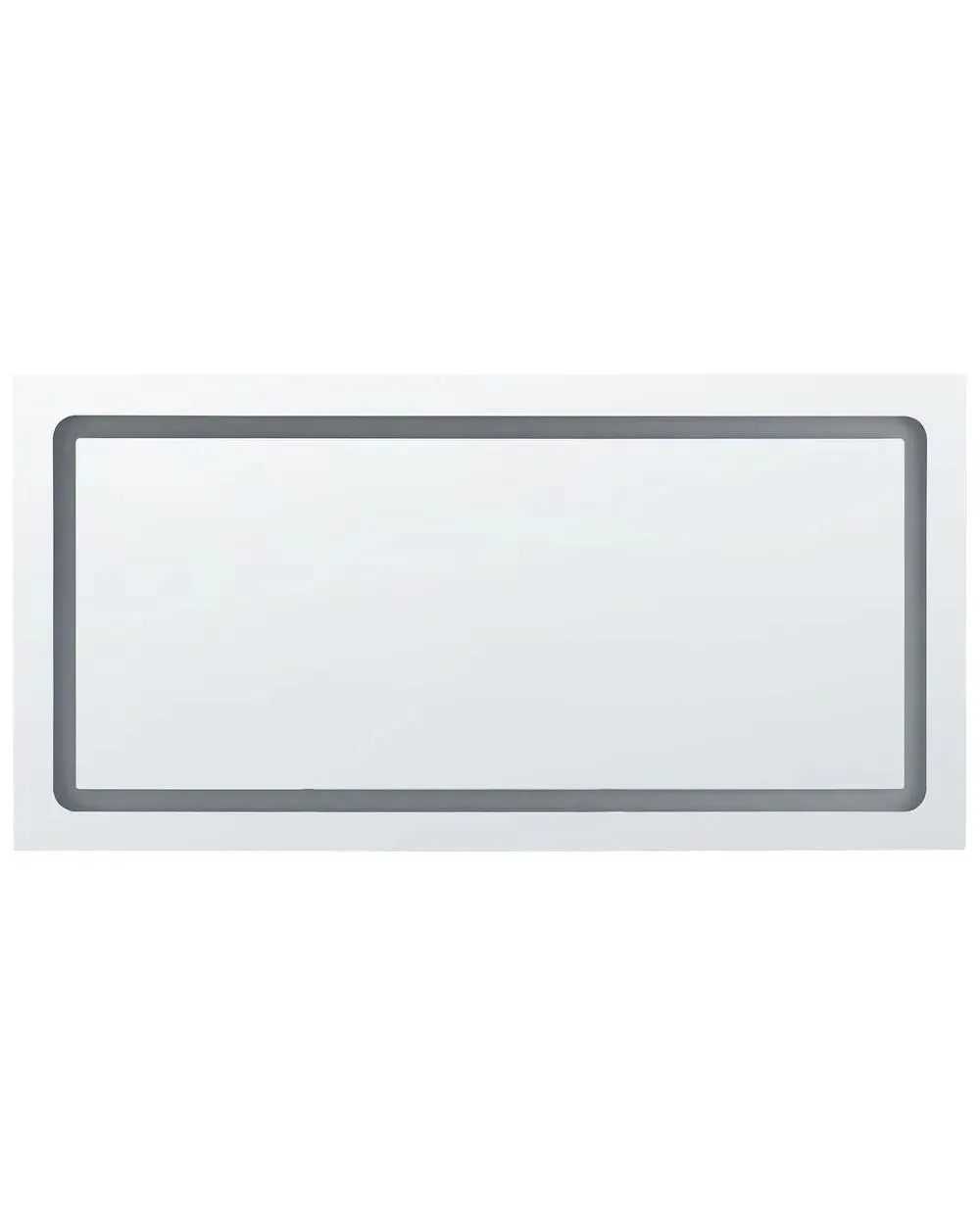 Espejo LED de baño BENOUVILLE 120 cm 60 cm Plateado