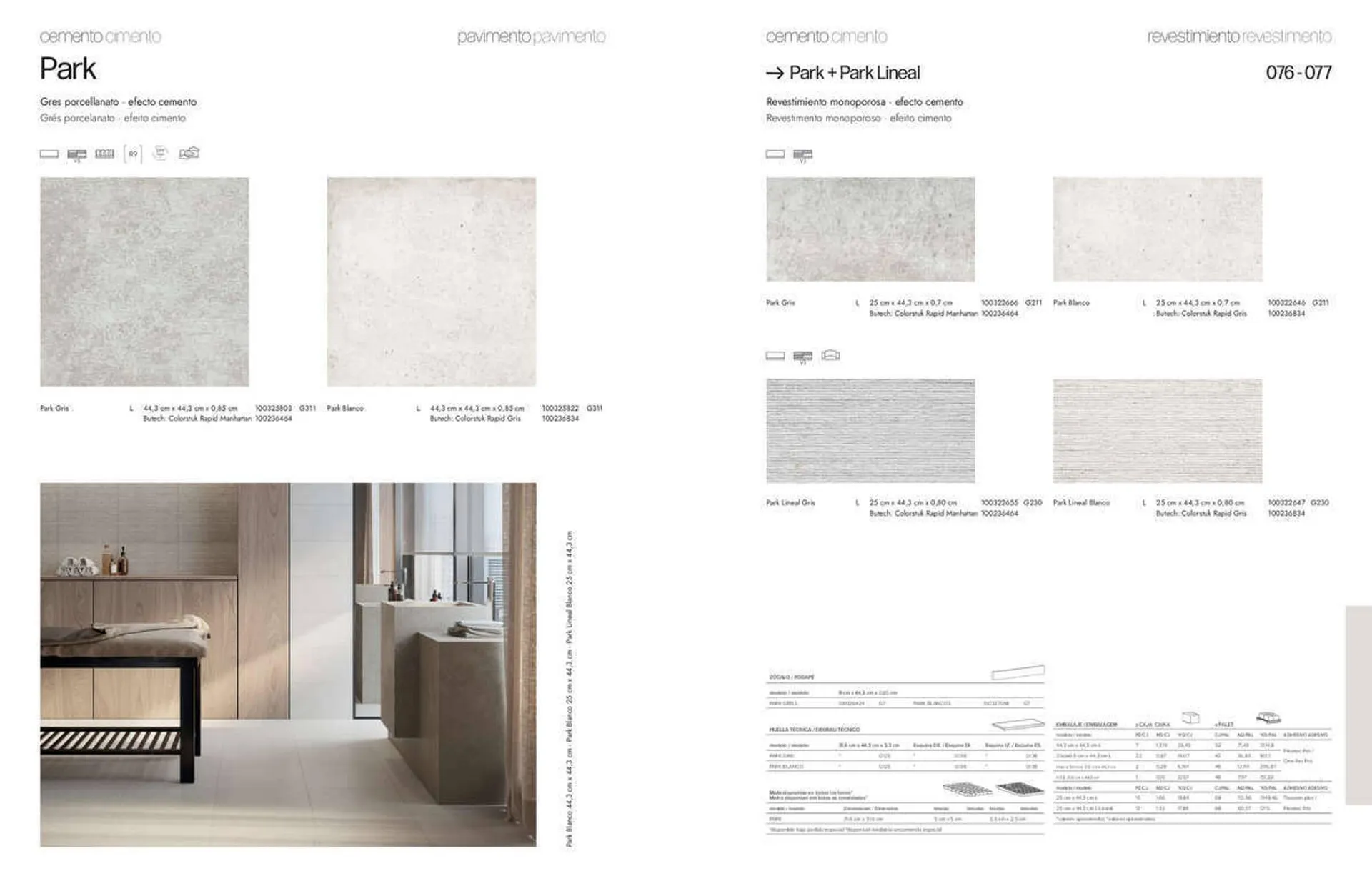 Catálogo de Folleto Porcelanosa 31 de marzo al 8 de febrero 2024 - Página 40