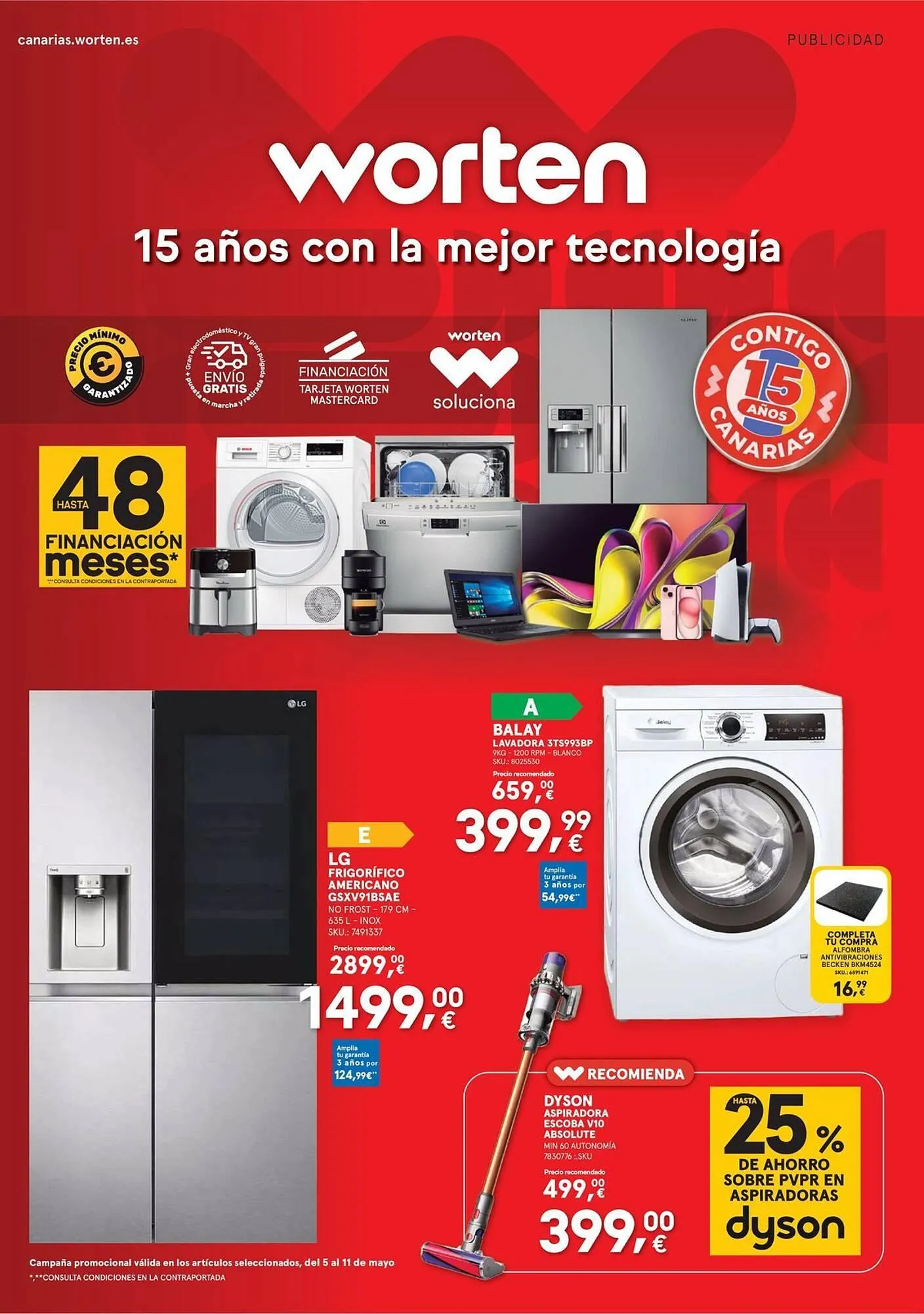 Catálogo de Folleto Worten 5 de mayo al 11 de mayo 2026 - Página 1