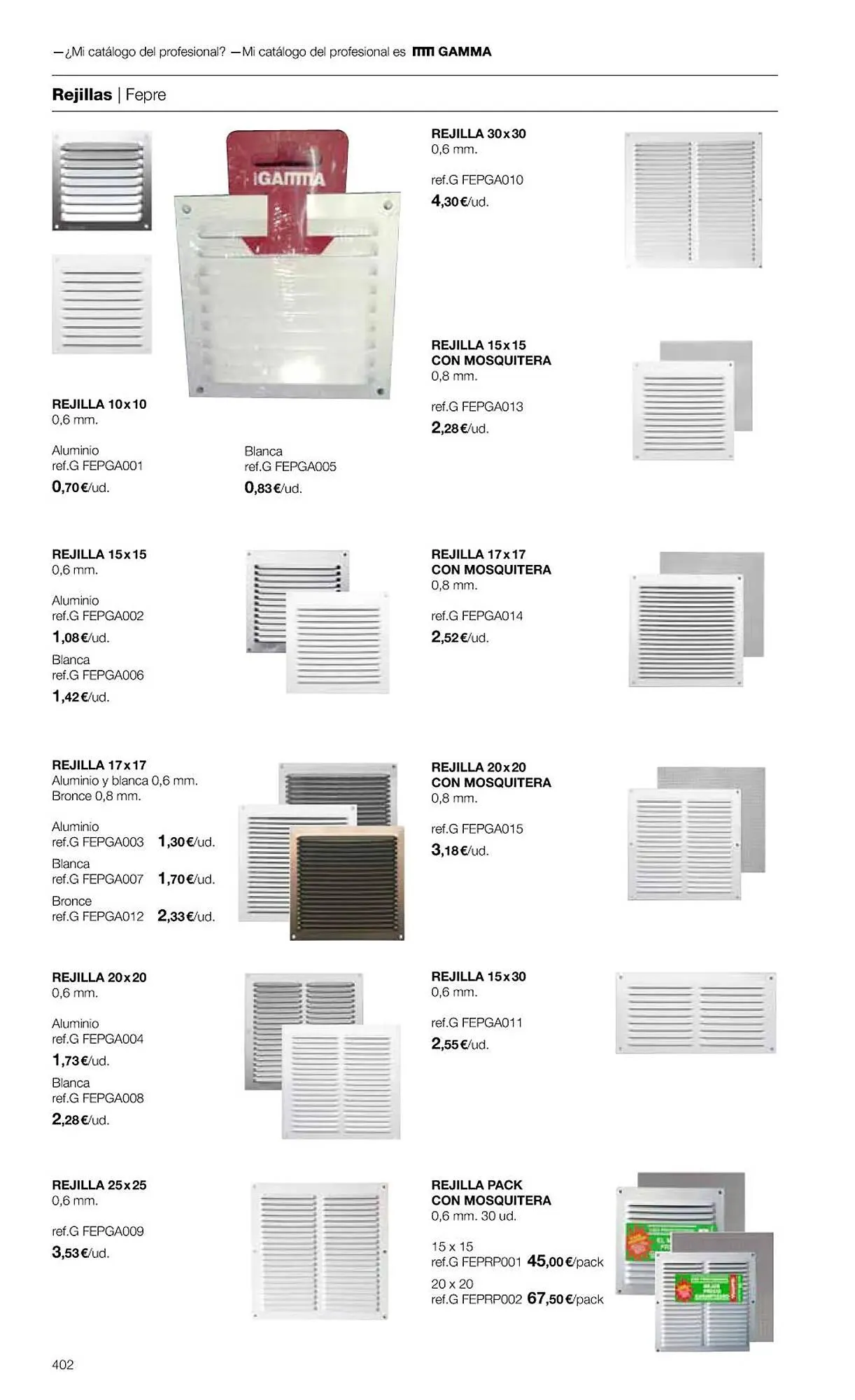 Catálogo de Folleto Grup Gamma 1 de febrero al 31 de diciembre 2023 - Página 404