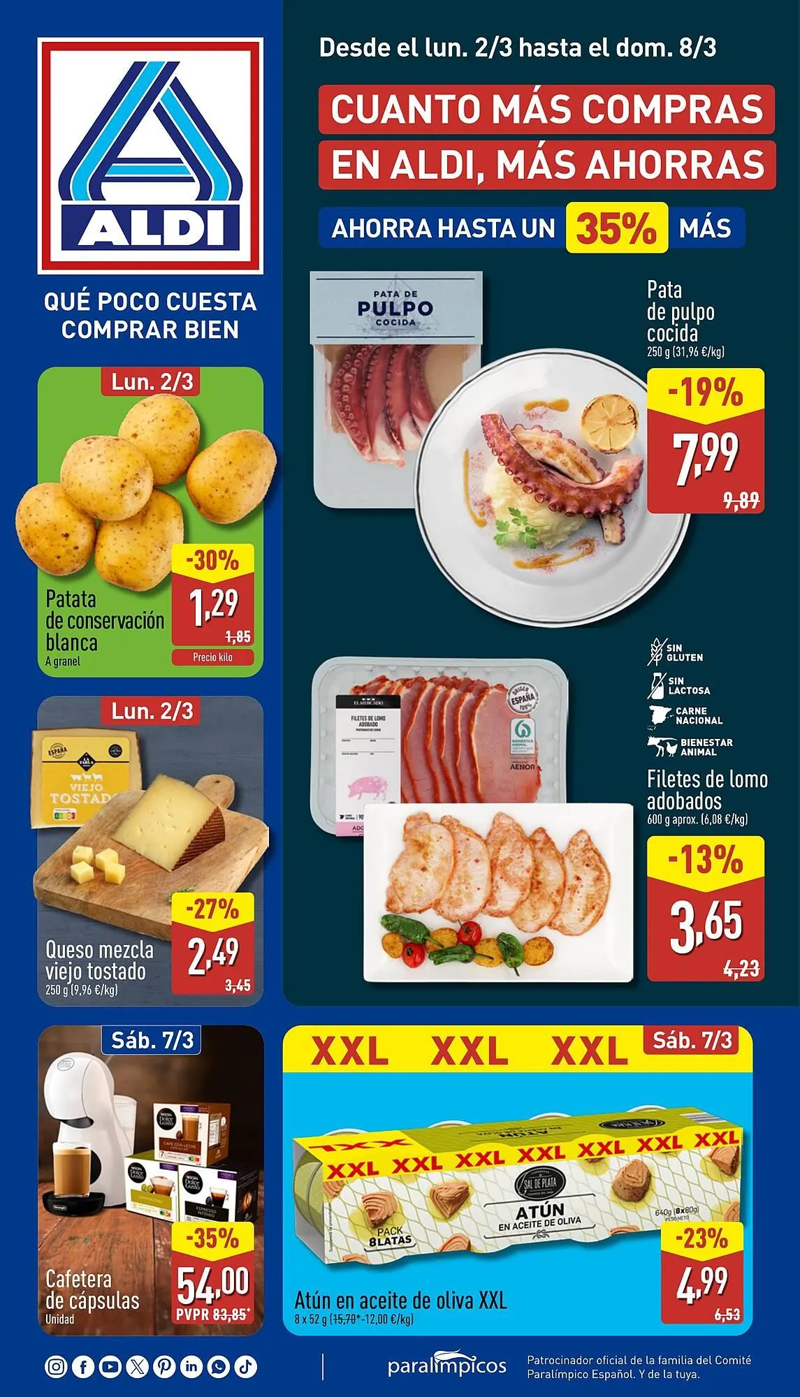 Catálogo de Folleto ALDI 2 de marzo al 8 de marzo 2026 - Página 1