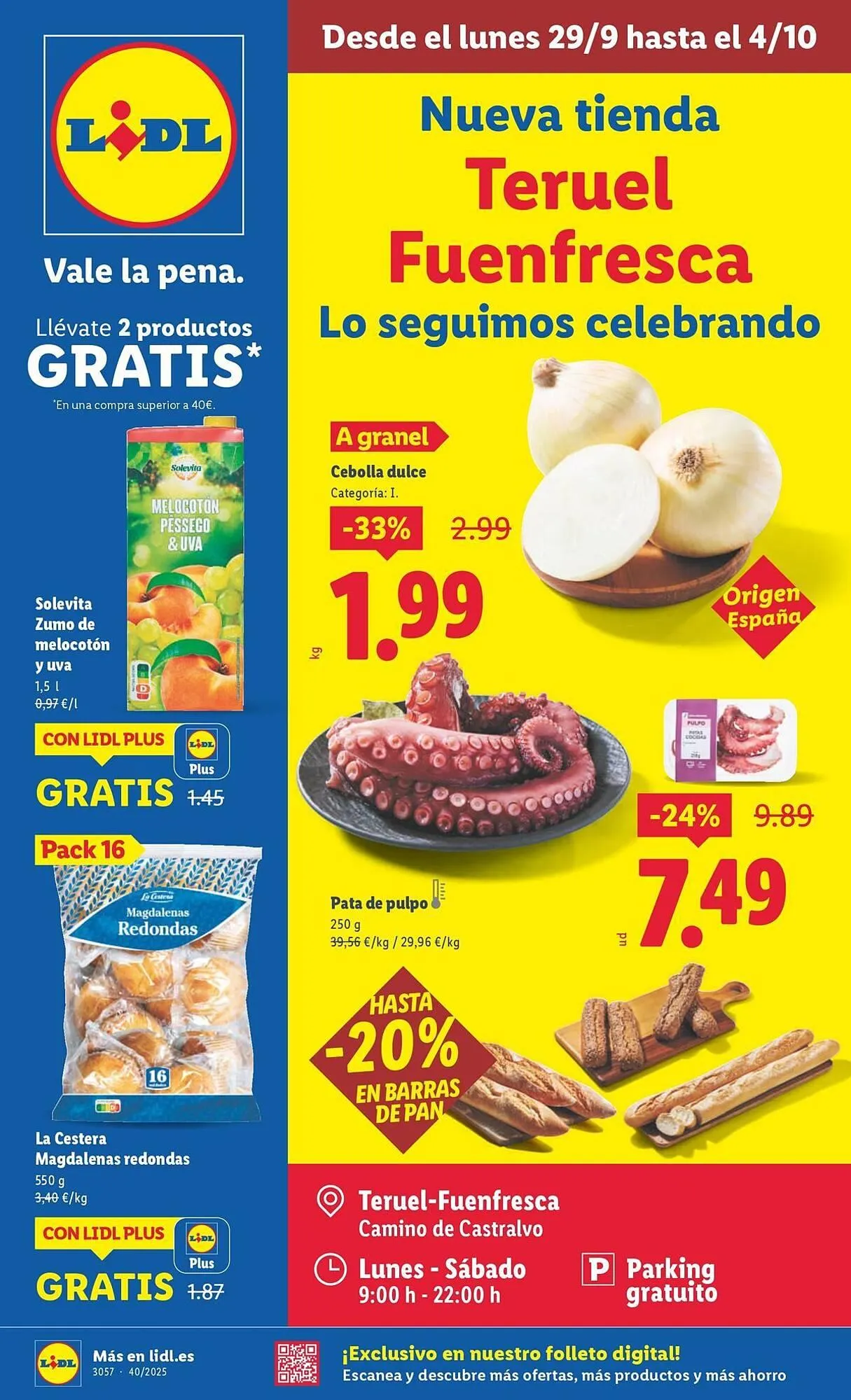 Catálogo de Catálogo Lidl 2 de octubre al 4 de octubre 2025 - Página 1
