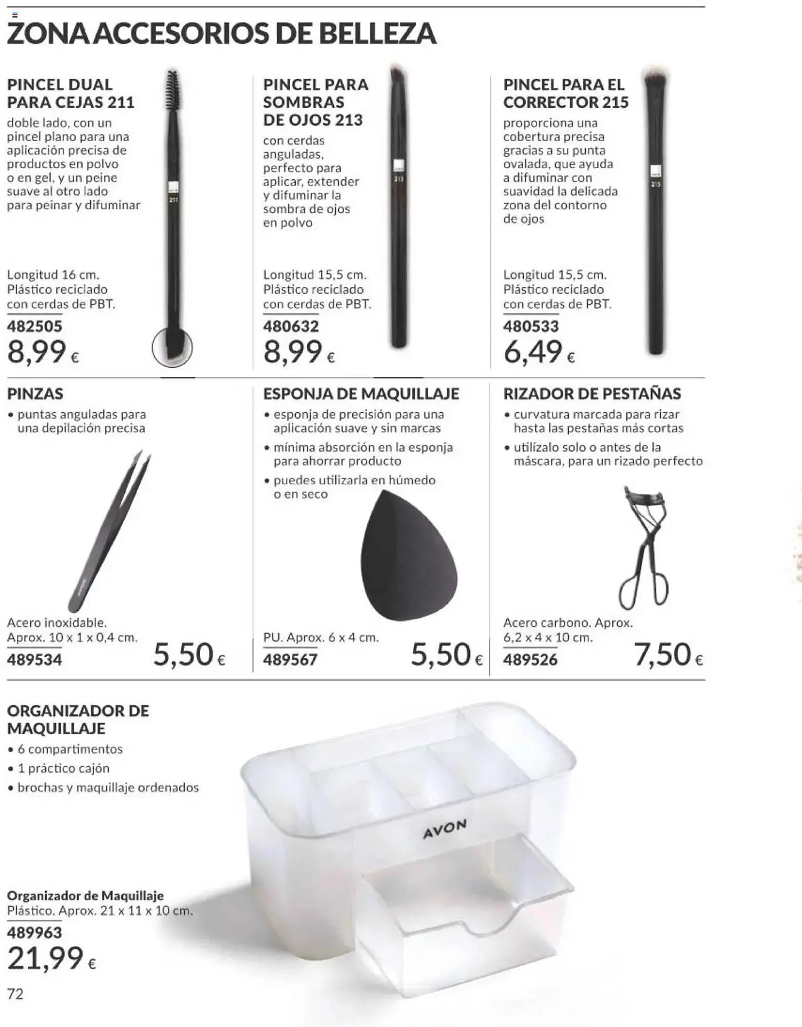 Catálogo de Folleto AVON 1 de agosto al 31 de agosto 2025 - Página 72