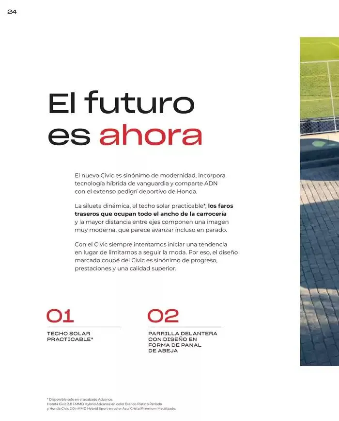 Catálogo de Honda Civic-Hybrid 30 de agosto al 30 de junio 2025 - Página 24