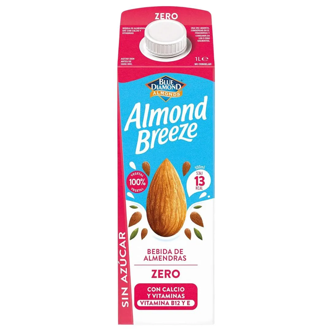BEBIDA ALMENDRAS ZERO 1L