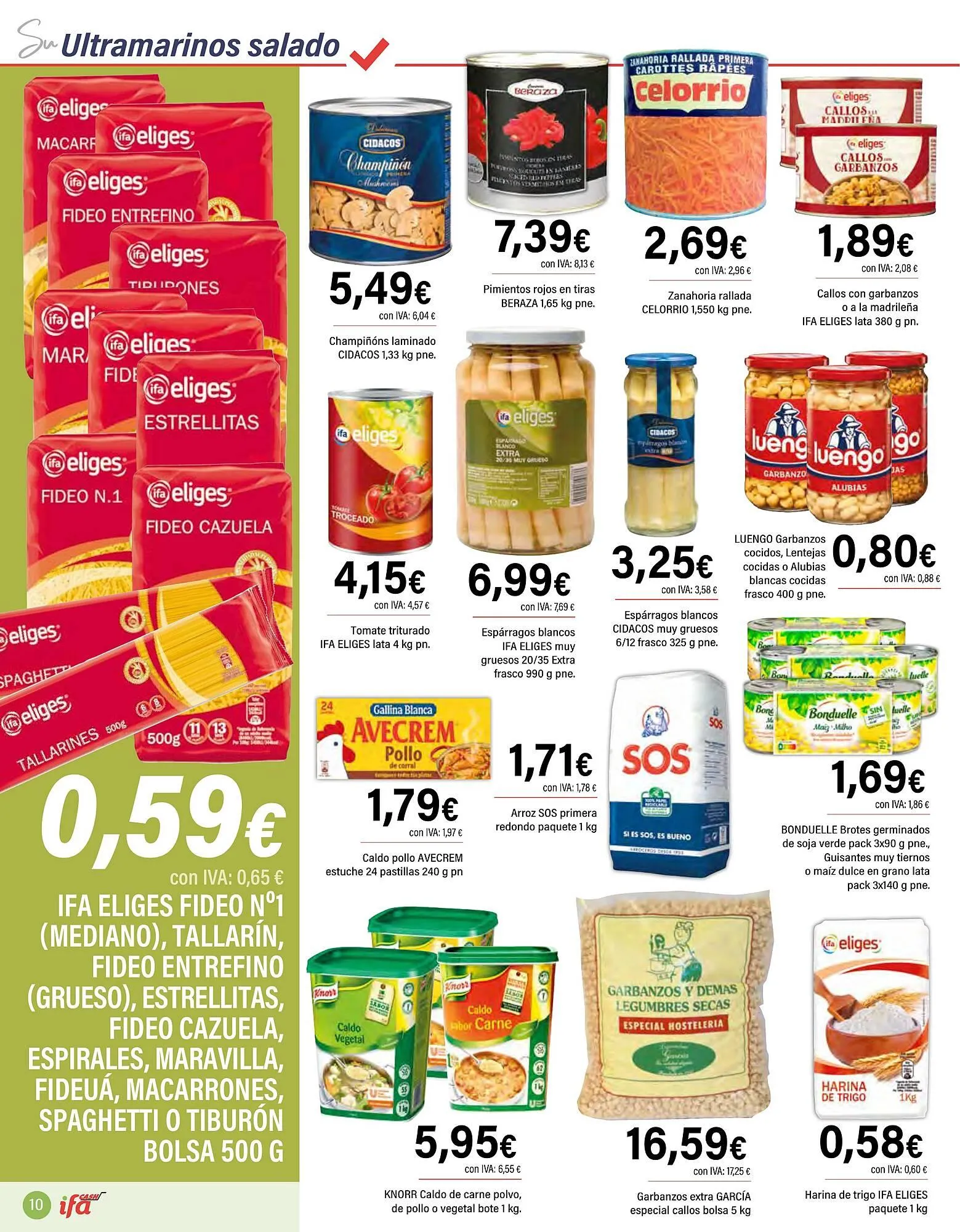 Catálogo de Folleto Cash Ifa 9 de julio al 22 de julio 2025 - Página 10