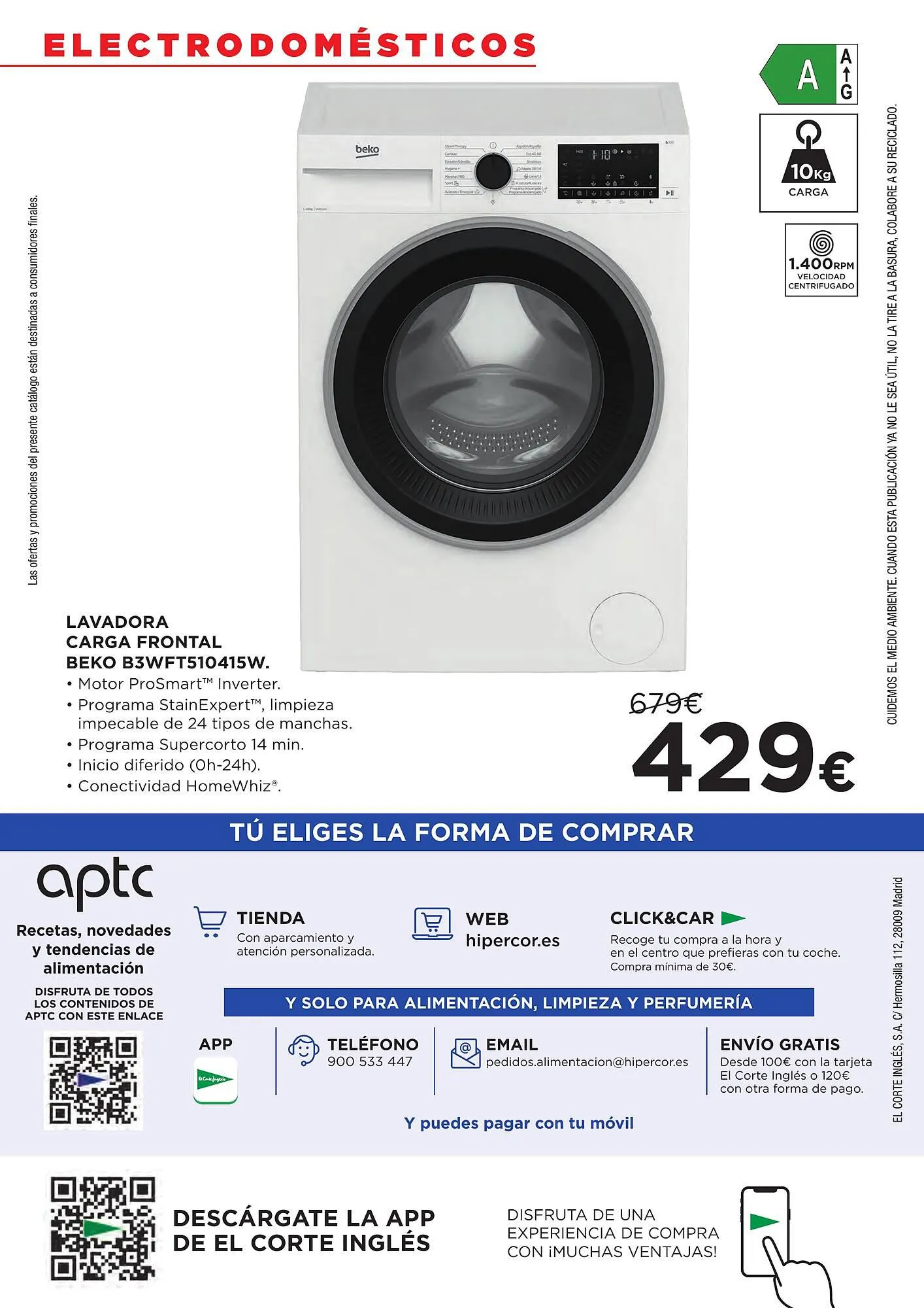 Catálogo de Folleto Hipercor 18 de enero al 31 de enero 2024 - Página 44