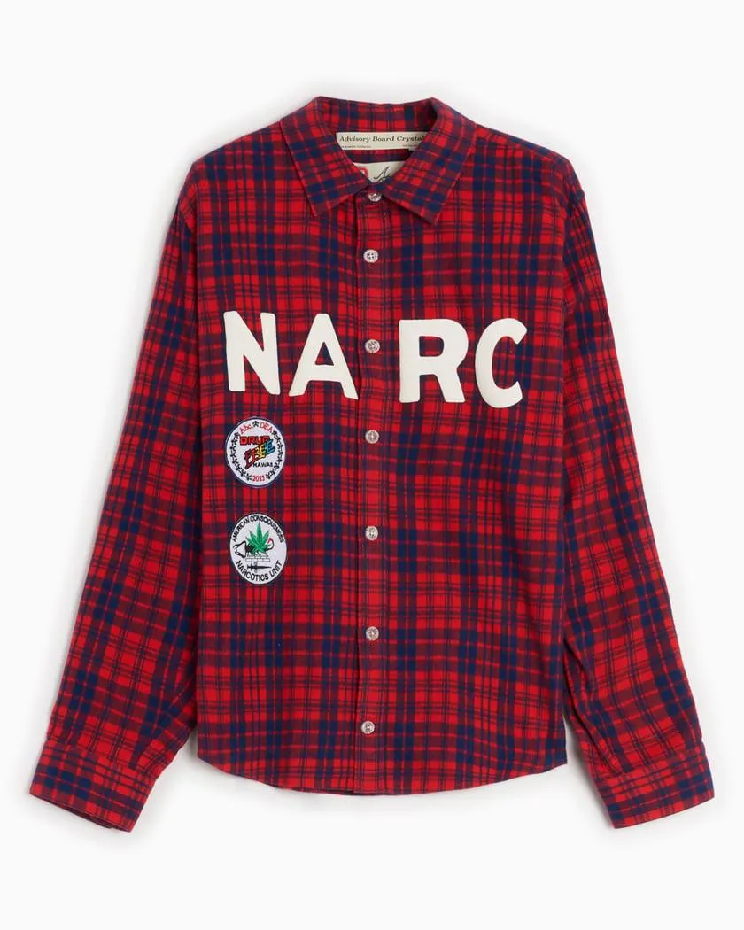 Abc. NARC Men's Flannel Shirt