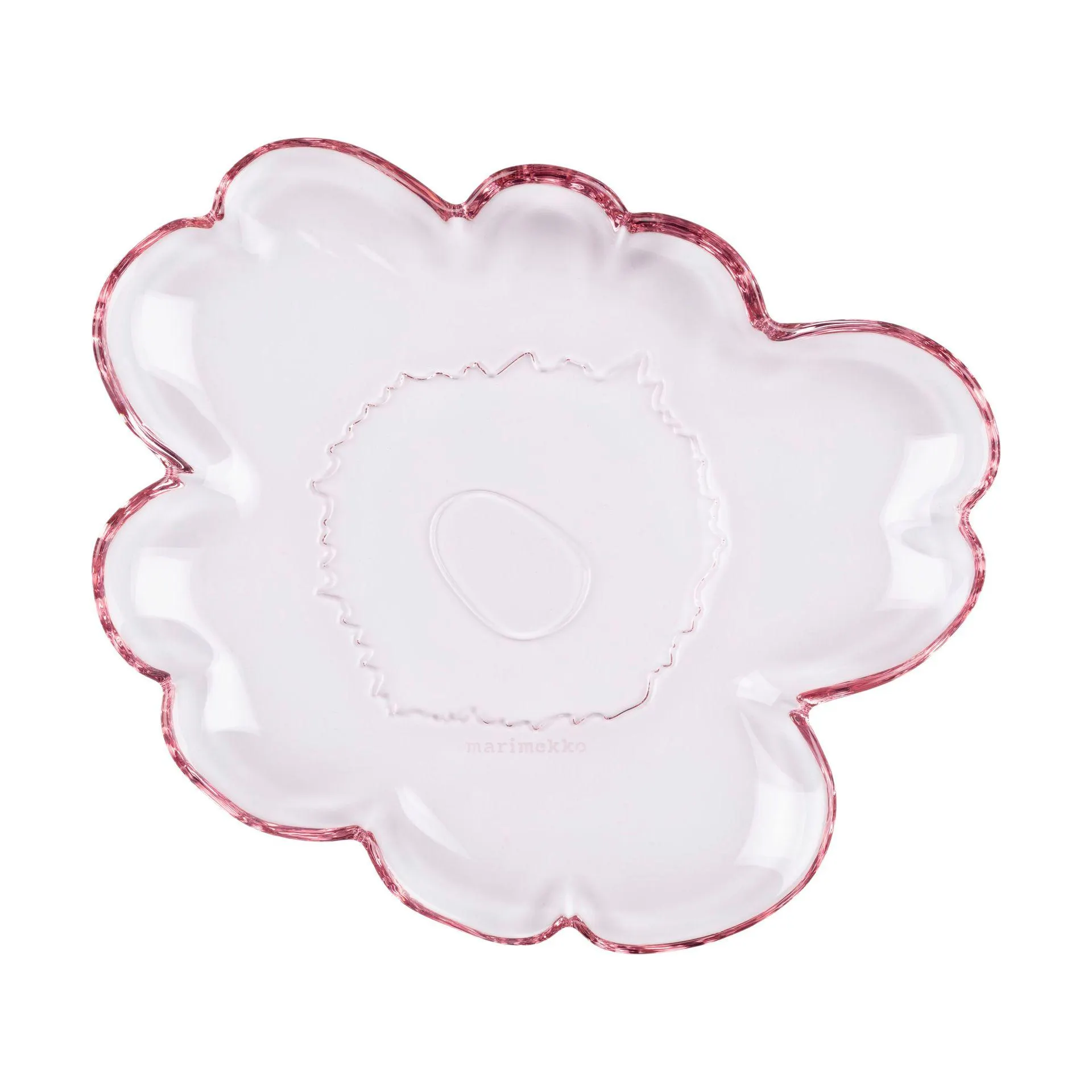 Plato de cristal Unikko 20 cm