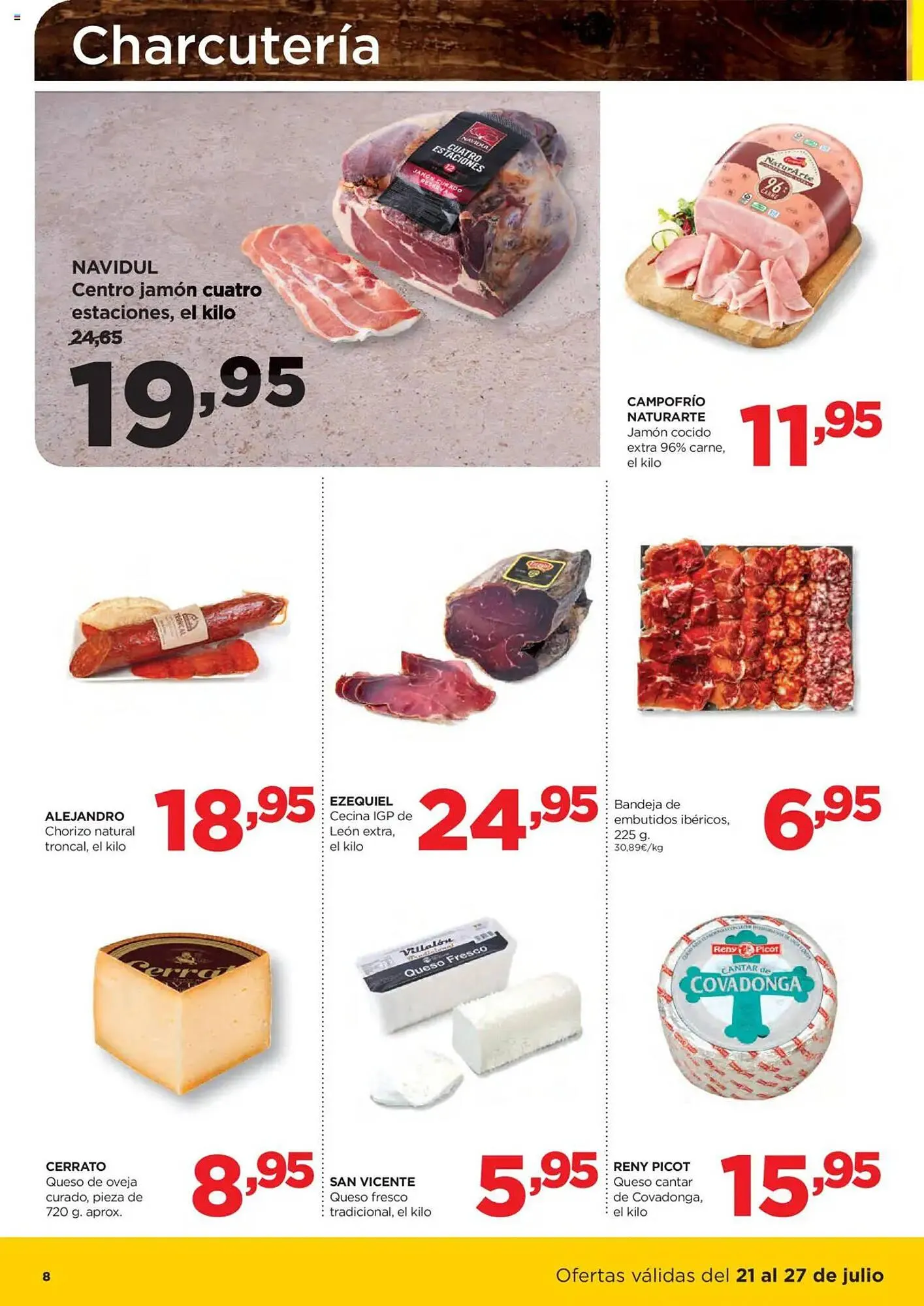 Catálogo de Folleto Alimerka 21 de julio al 27 de julio 2025 - Página 8