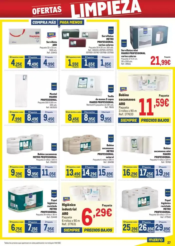 Catálogo de Makro Precios Levante 6 de marzo al 6 de abril 2025 - Página 27