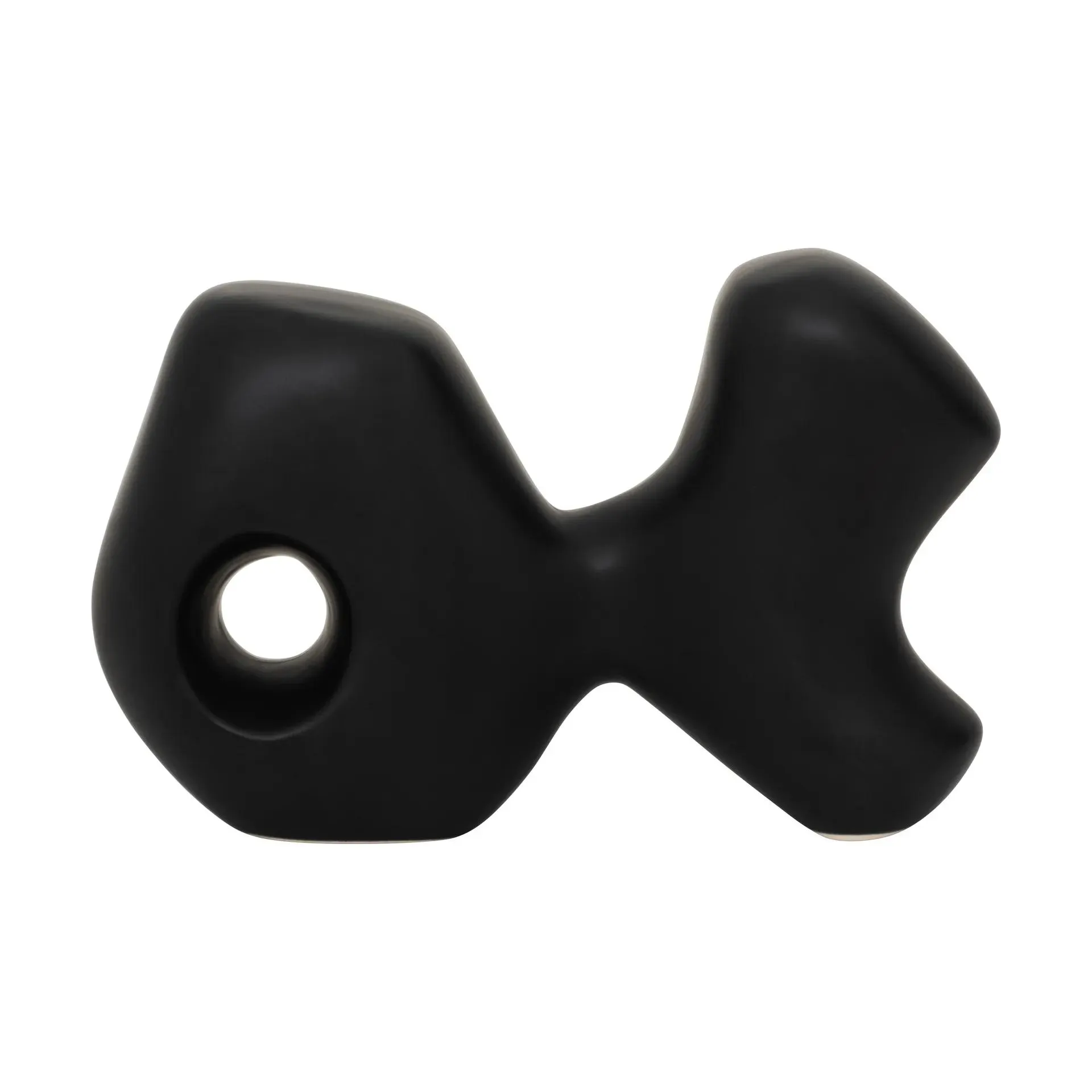 Object Noggin fish Matte black