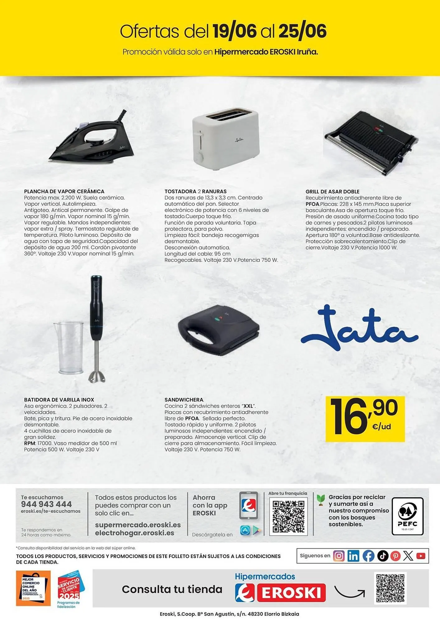 Catálogo de Folleto Eroski 19 de junio al 25 de junio 2025 - Página 4