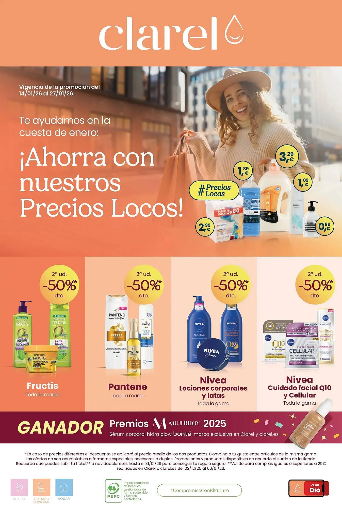 Catálogo de Folleto Clarel 13 de enero al 27 de enero 2026 - Página 1