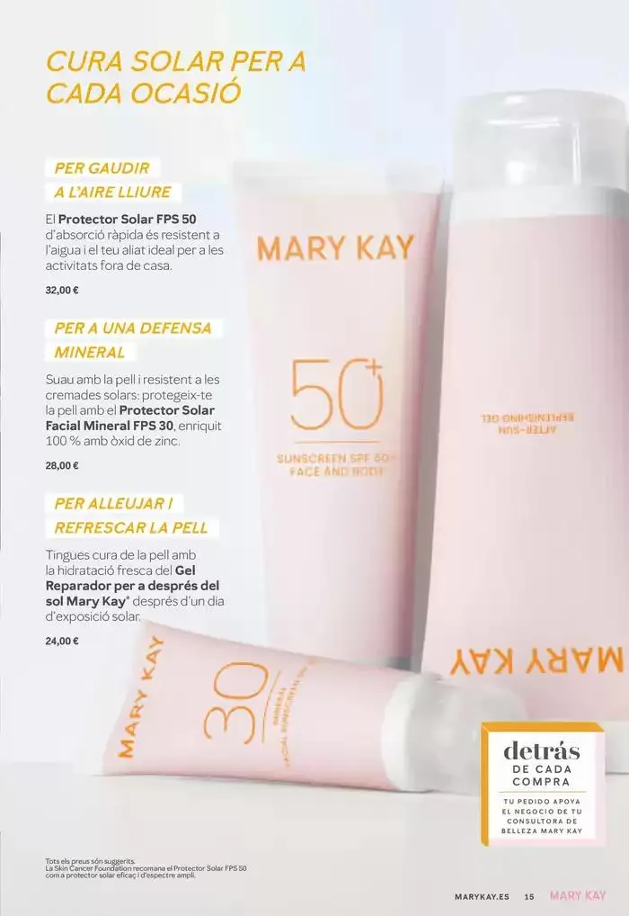 Catálogo de Folleto "Belleza Mary Kay" Catalán - Primavera 2025 16 de abril al 30 de abril 2025 - Página 15