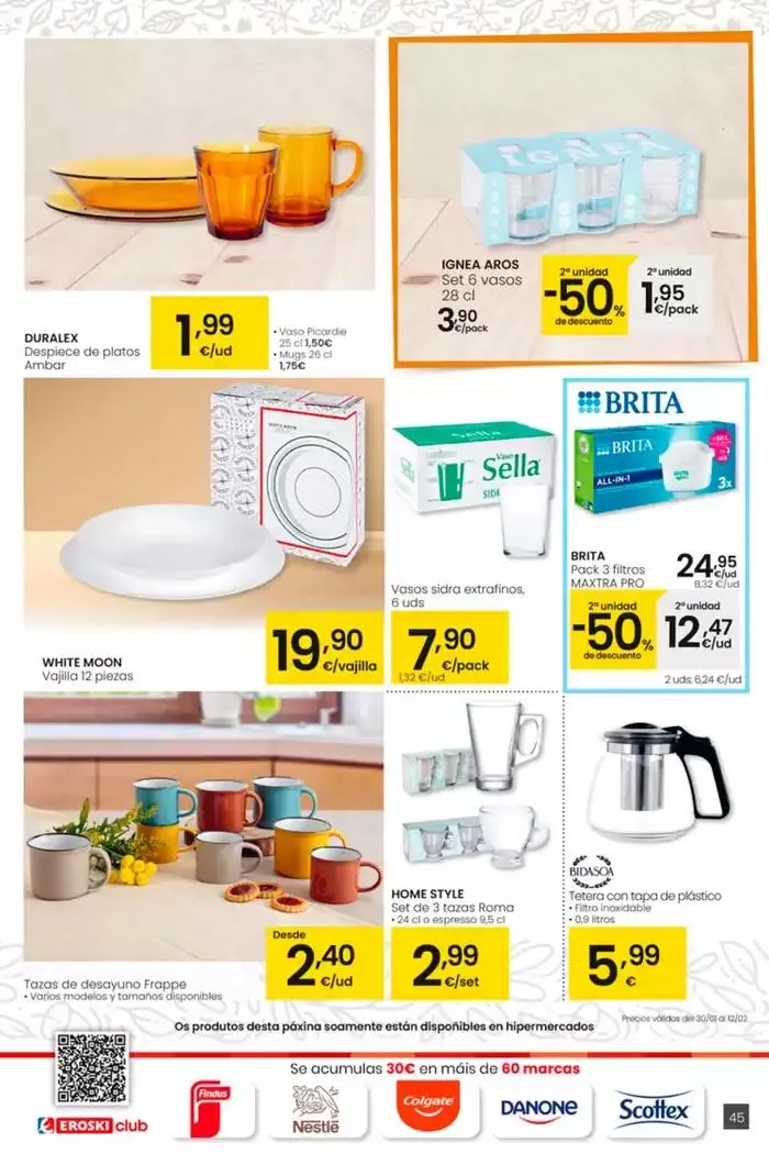 Catálogo de Sempre a bo prezo 30 de enero al 11 de febrero 2025 - Página 45