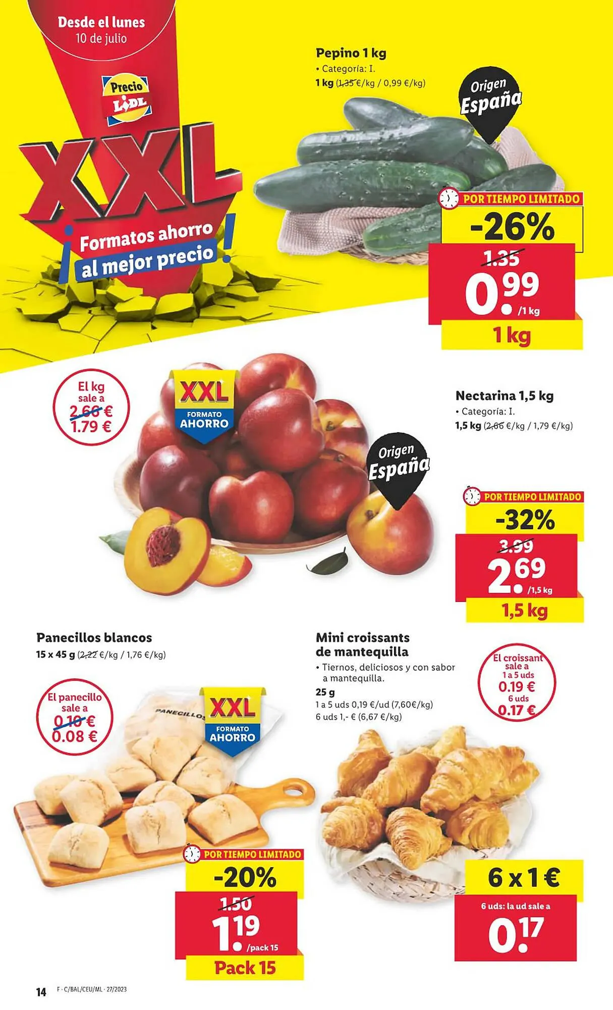 Catálogo de Folleto Lidl 29 de junio al 13 de julio 2023 - Página 14