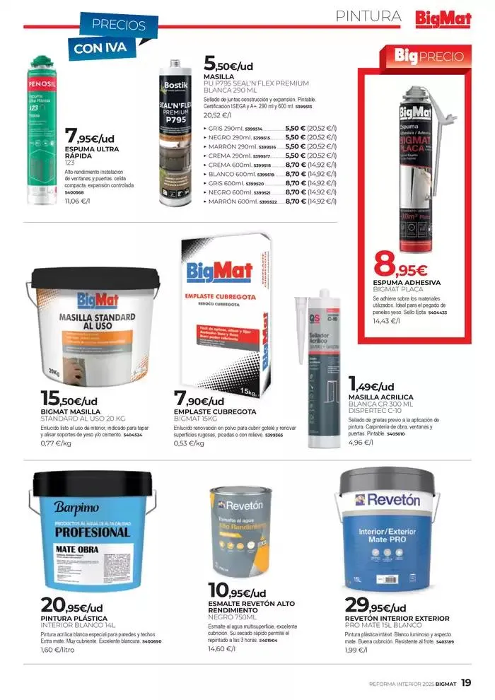 Catálogo de Precios del folleto válidos hasta el 19/04/25 17 de febrero al 19 de abril 2025 - Página 19