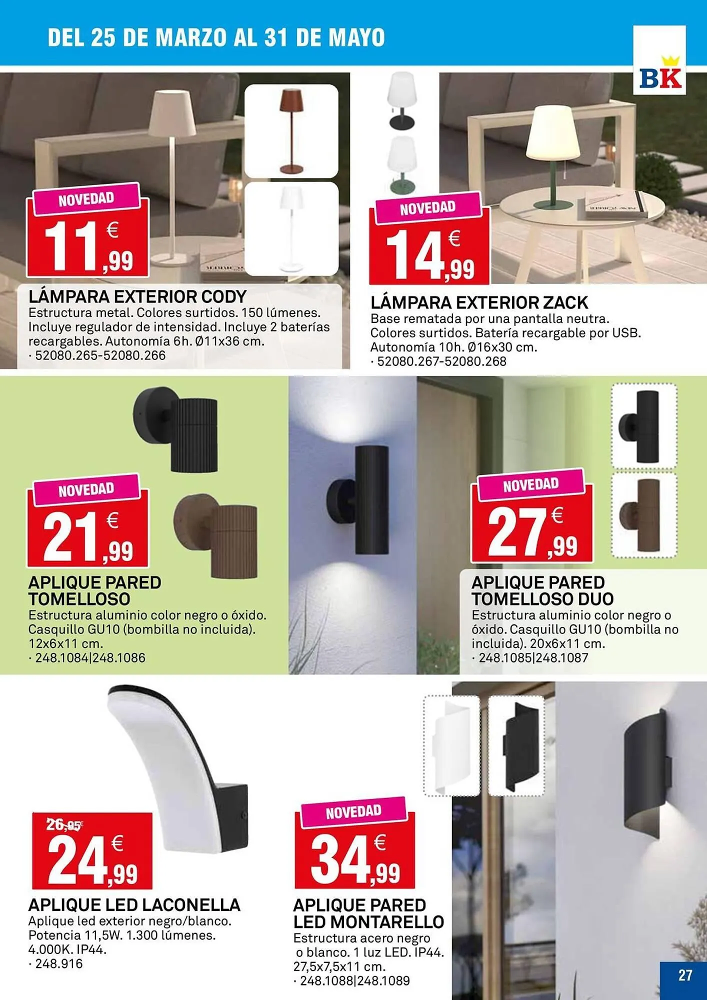 Catálogo de Catálogo Bricoking 25 de marzo al 31 de mayo 2026 - Página 27