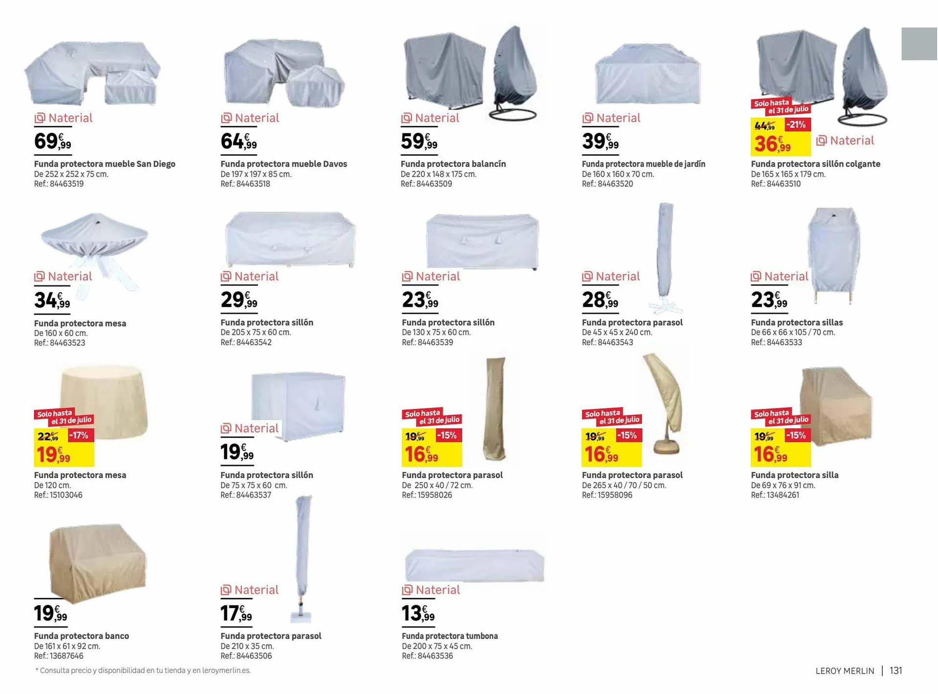 Catálogo de Folleto Leroy Merlin 9 de junio al 31 de julio 2023 - Página 131