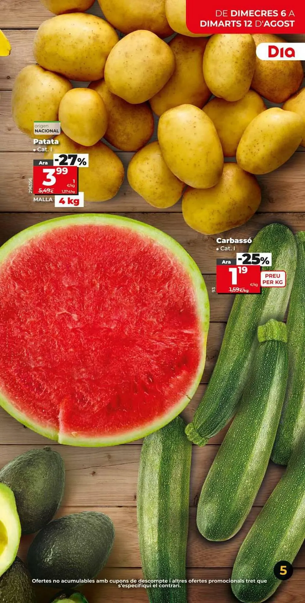 Catálogo de Folleto Maxi Dia 6 de agosto al 12 de agosto 2025 - Página 5