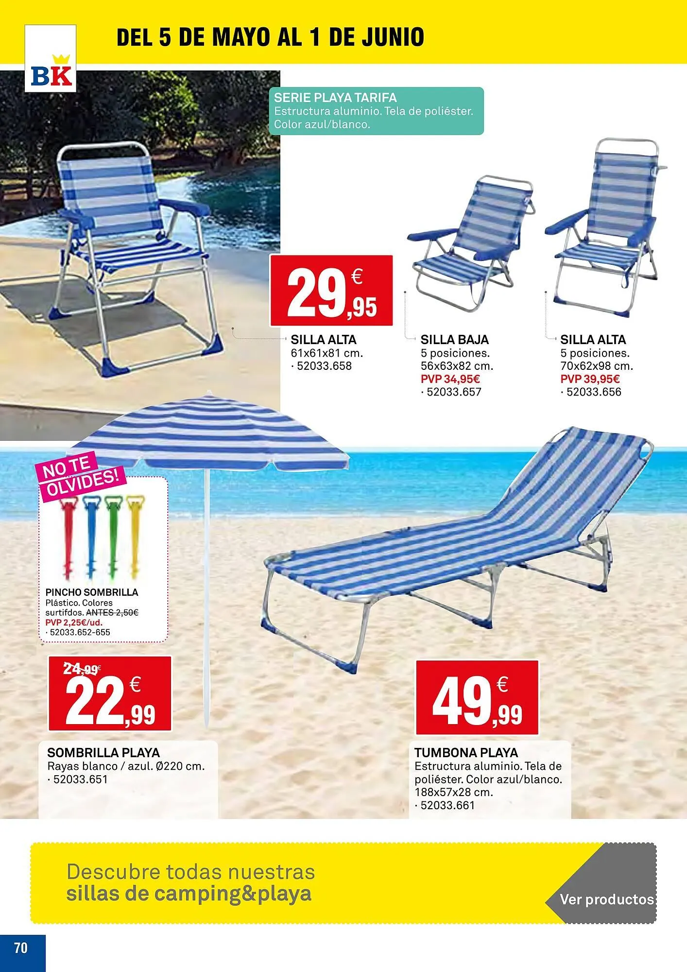 Catálogo de Folleto Bricoking 5 de mayo al 1 de junio 2025 - Página 70