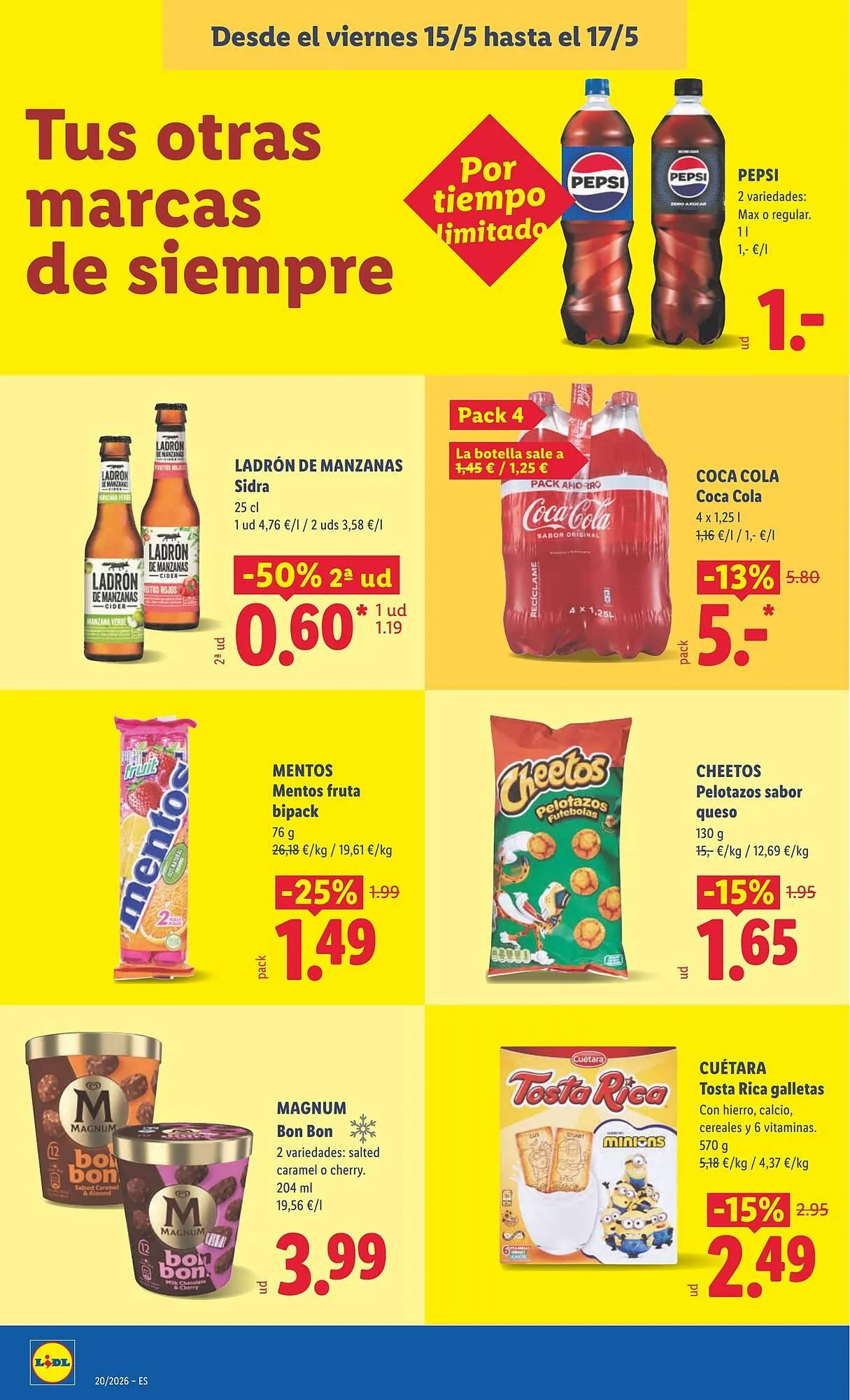 Catálogo de Catálogo Lidl 11 de mayo al 17 de mayo 2026 - Página 36