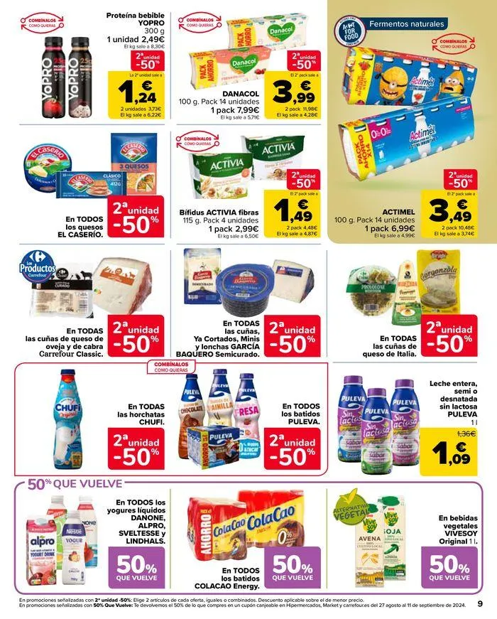 Catálogo de 50% que vuelve  9 de agosto al 26 de agosto 2024 - Página 9