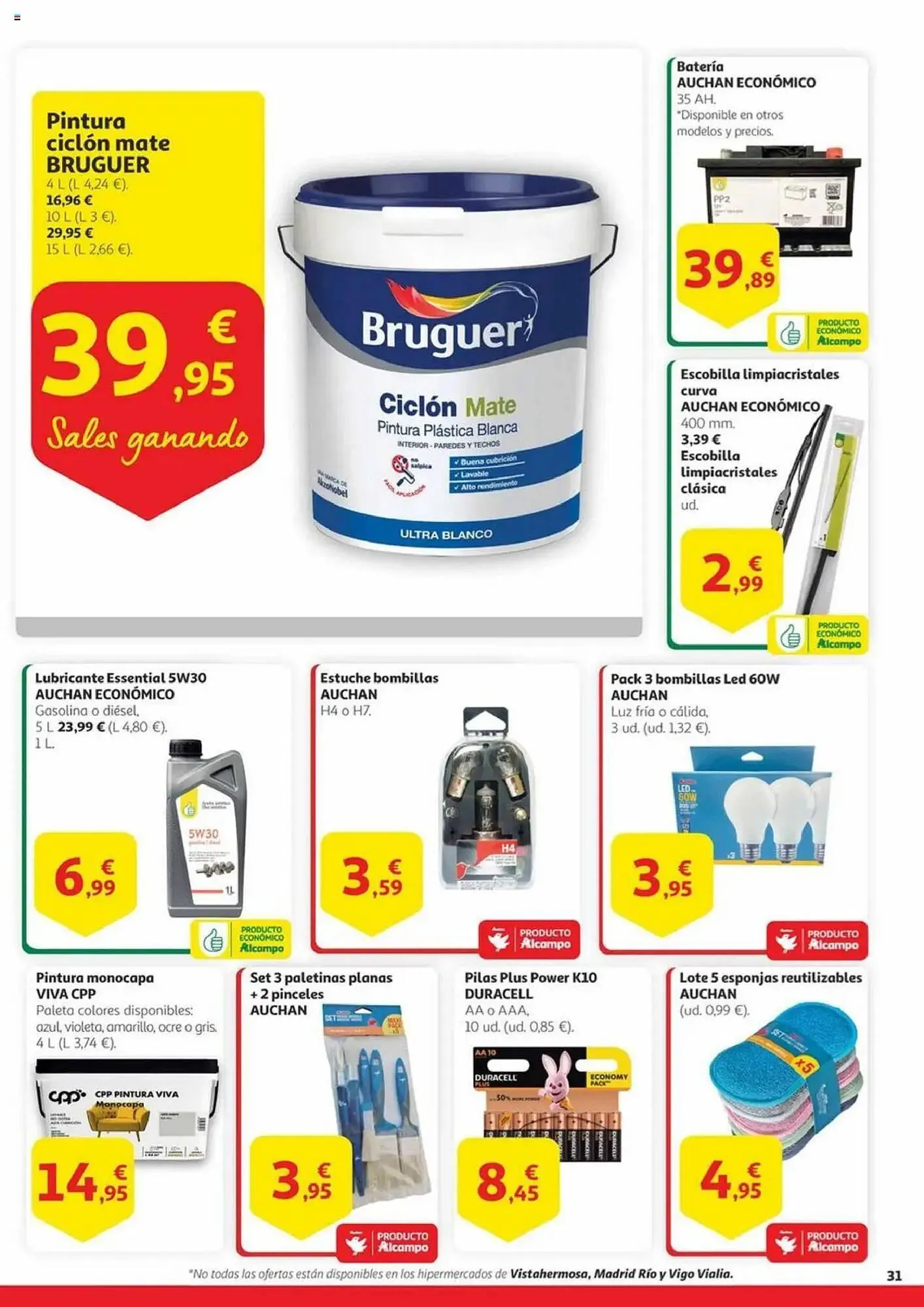 Catálogo de Folleto Alcampo 27 de marzo al 7 de abril 2025 - Página 31