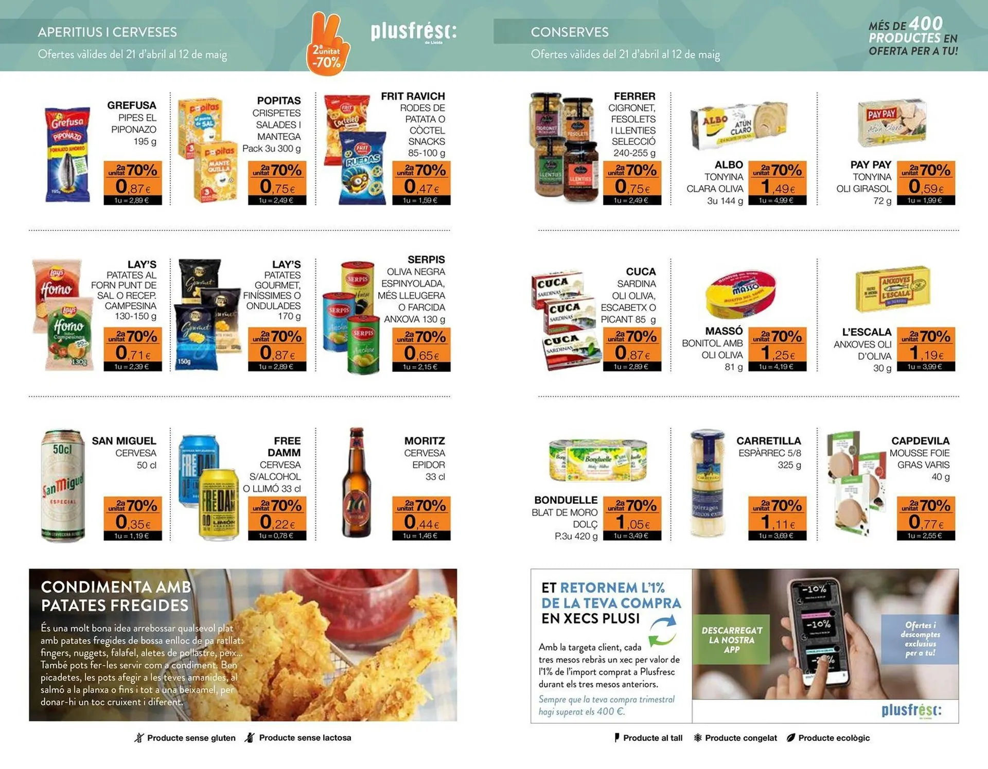 Catálogo de Folleto Plusfresc 21 de abril al 12 de mayo 2026 - Página 4