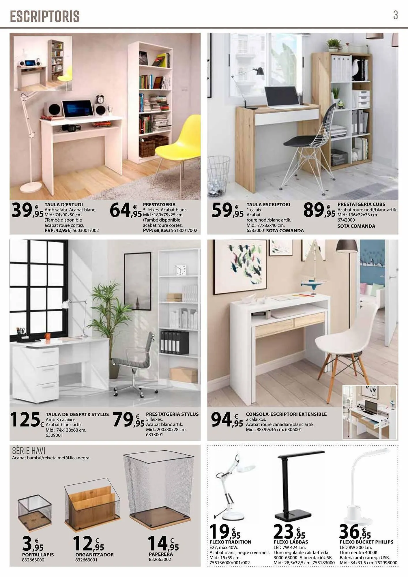 Catálogo de Fes Més Folleto 24 de agosto al 16 de octubre 2023 - Página 3