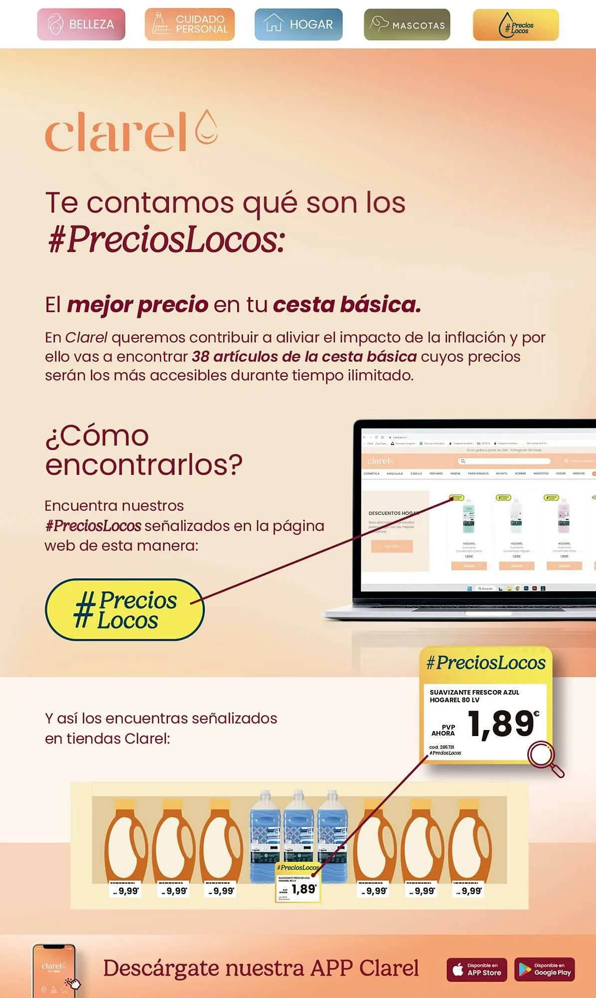 Catálogo de Folleto Clarel 22 de abril al 5 de mayo 2026 - Página 13