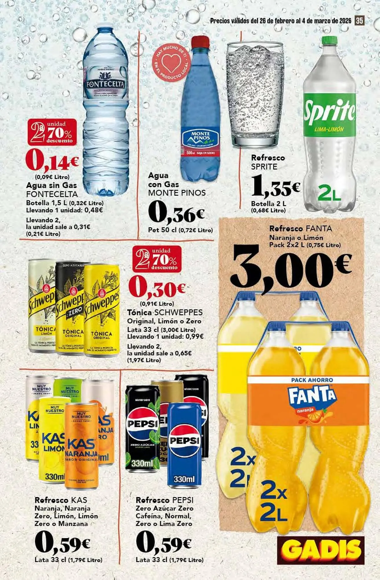 Catálogo de Folleto Gadis 26 de febrero al 4 de marzo 2026 - Página 35