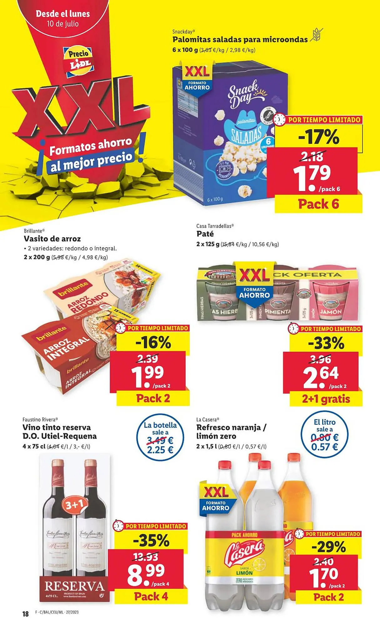 Catálogo de Folleto Lidl 29 de junio al 13 de julio 2023 - Página 18
