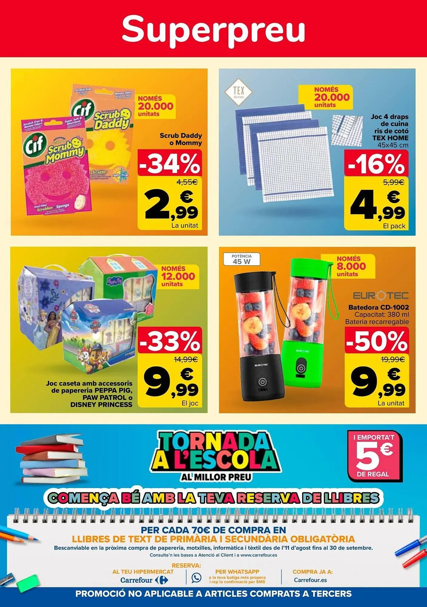 Catálogo de Folleto Carrefour 8 de agosto al 25 de agosto 2025 - Página 76